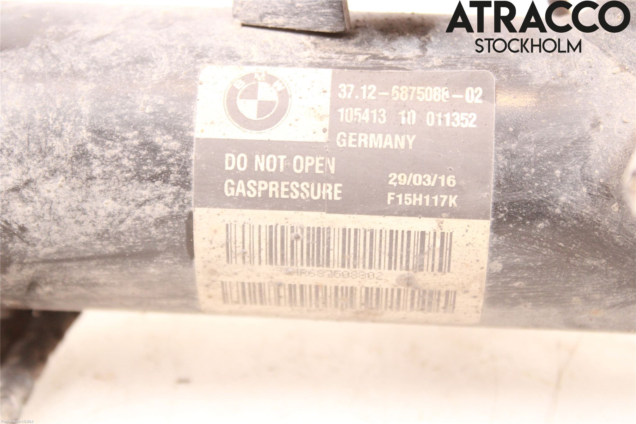 BMW X6 F16 14-19 Stötdämpare Bak