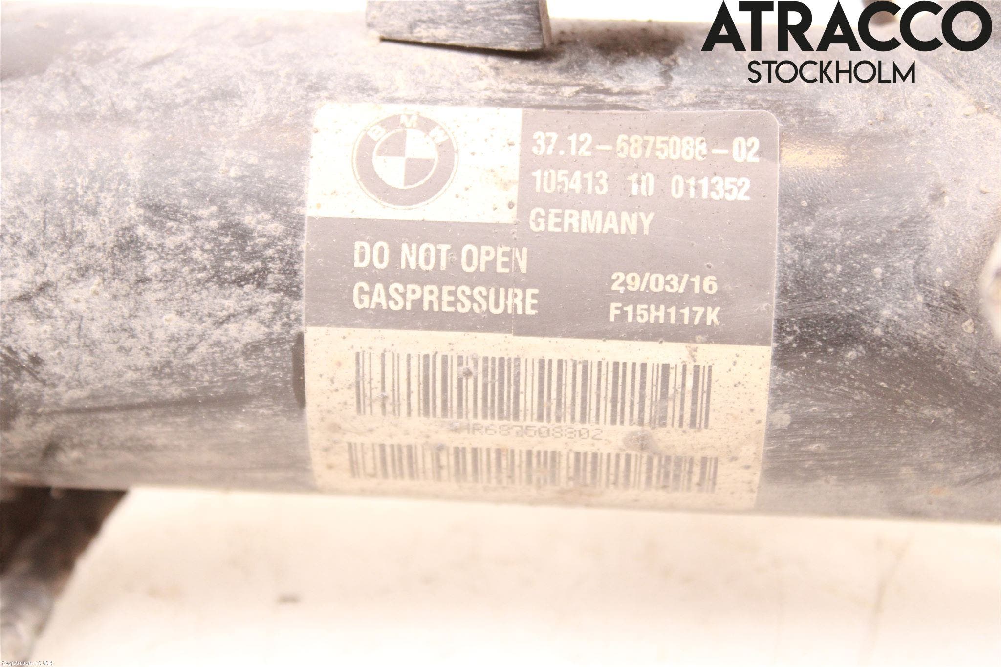 BMW X6 F16 14-19 Stötdämpare Bak