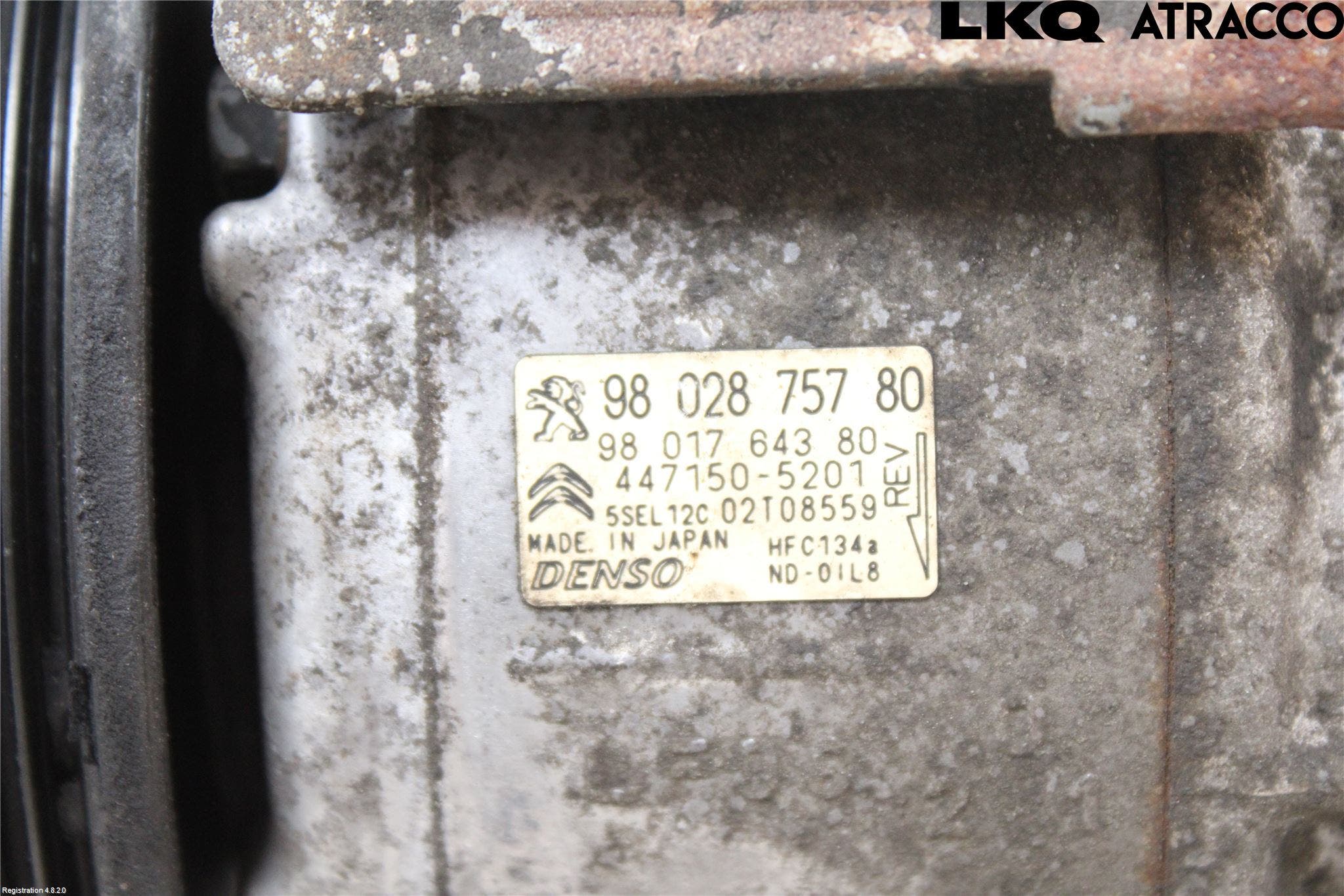 Peugeot PARTNER 16-18 Ac Kompressor