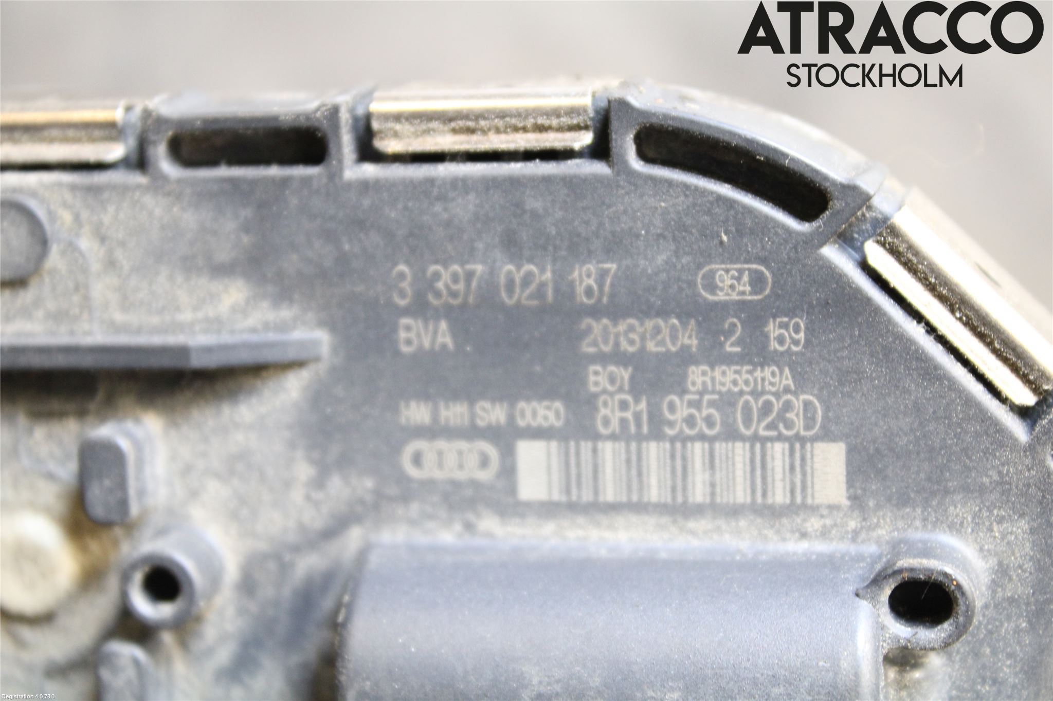 Audi Q5 09-16 Torkarmotor Vindruta