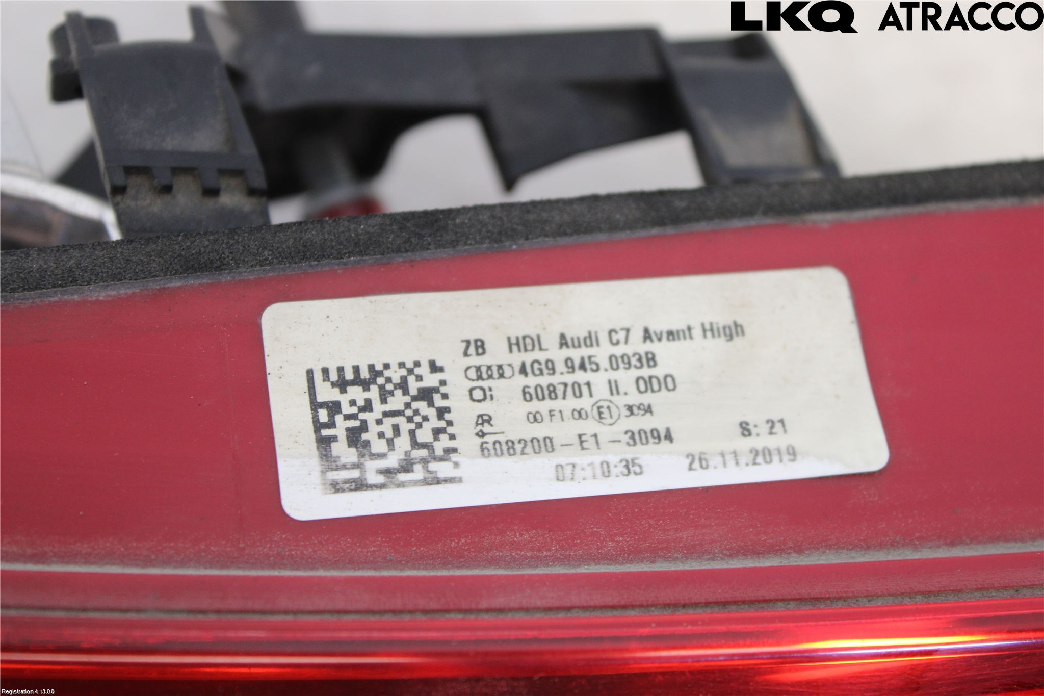 Audi A6/S6 4G 11-18 Bakljus Lucka Vä