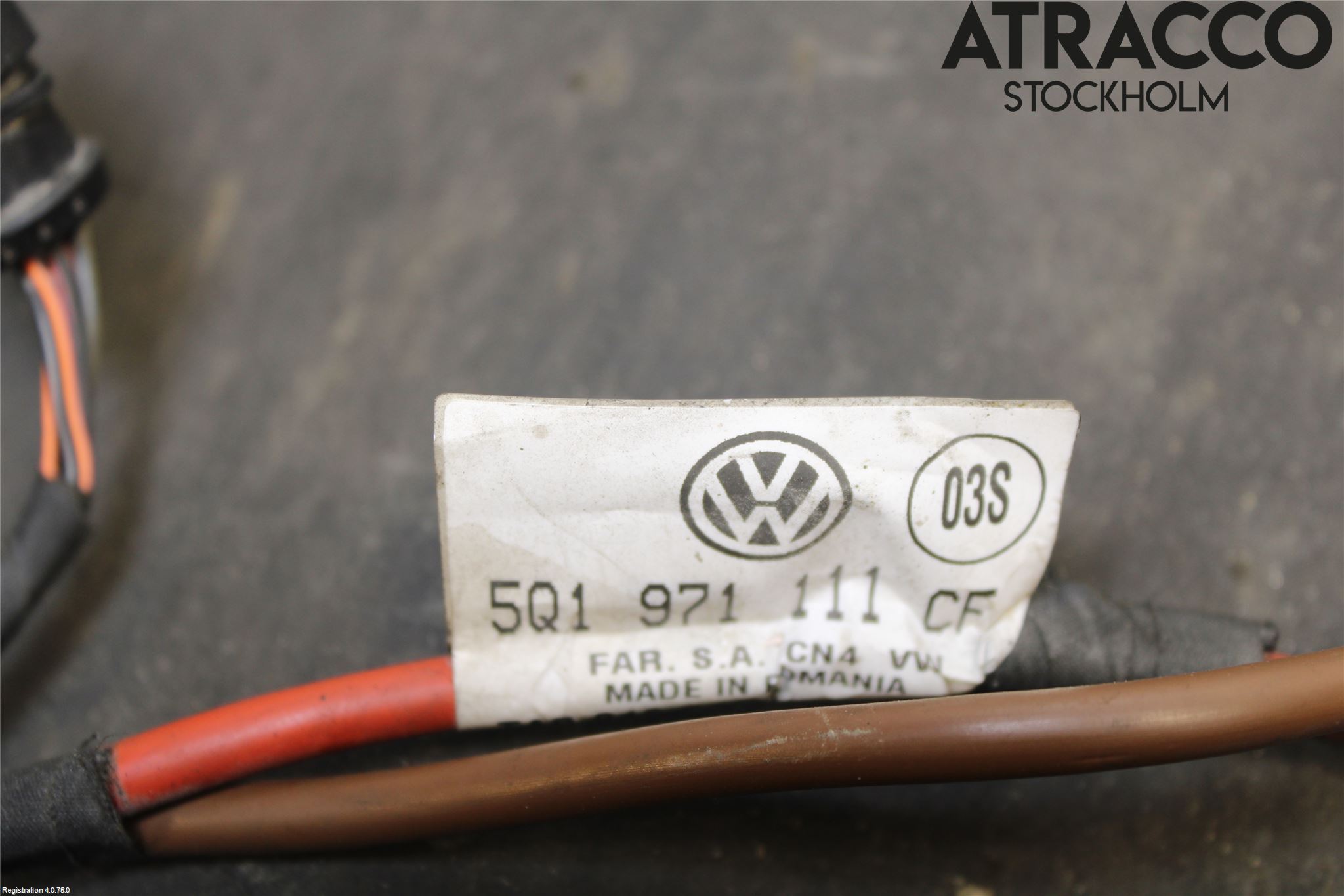 Volkswagen VW GOLF / E-GOLF VII 13-20 Kabelhärva