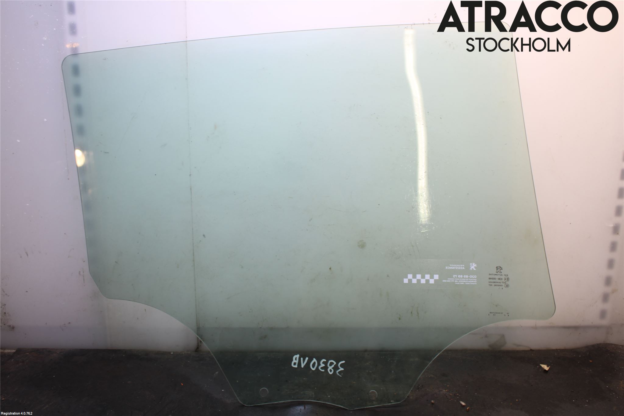 Peugeot 2008 13-20 Dörruta Bak Vänster