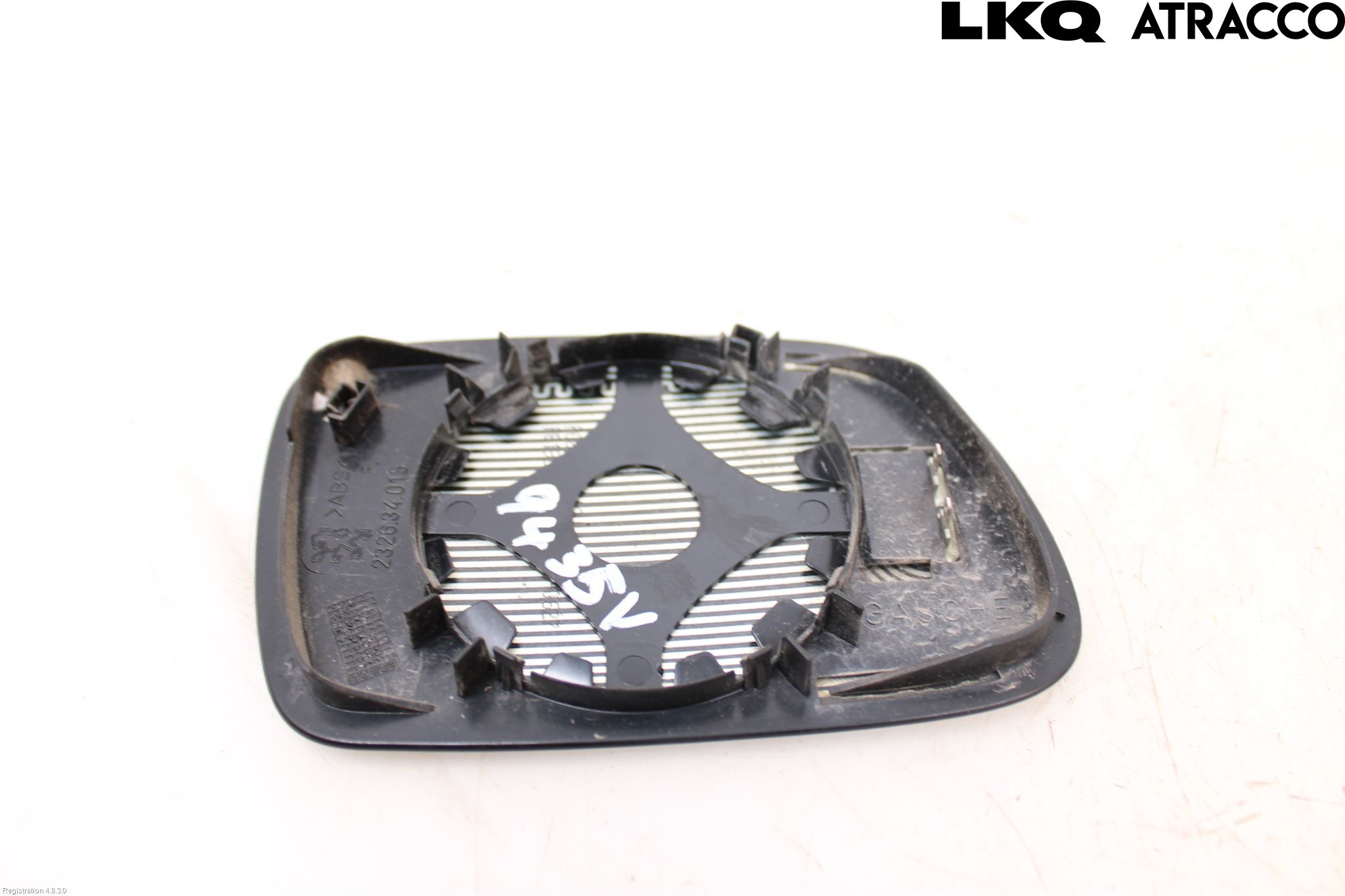 Peugeot 307     05-08 Spegelglas Vä