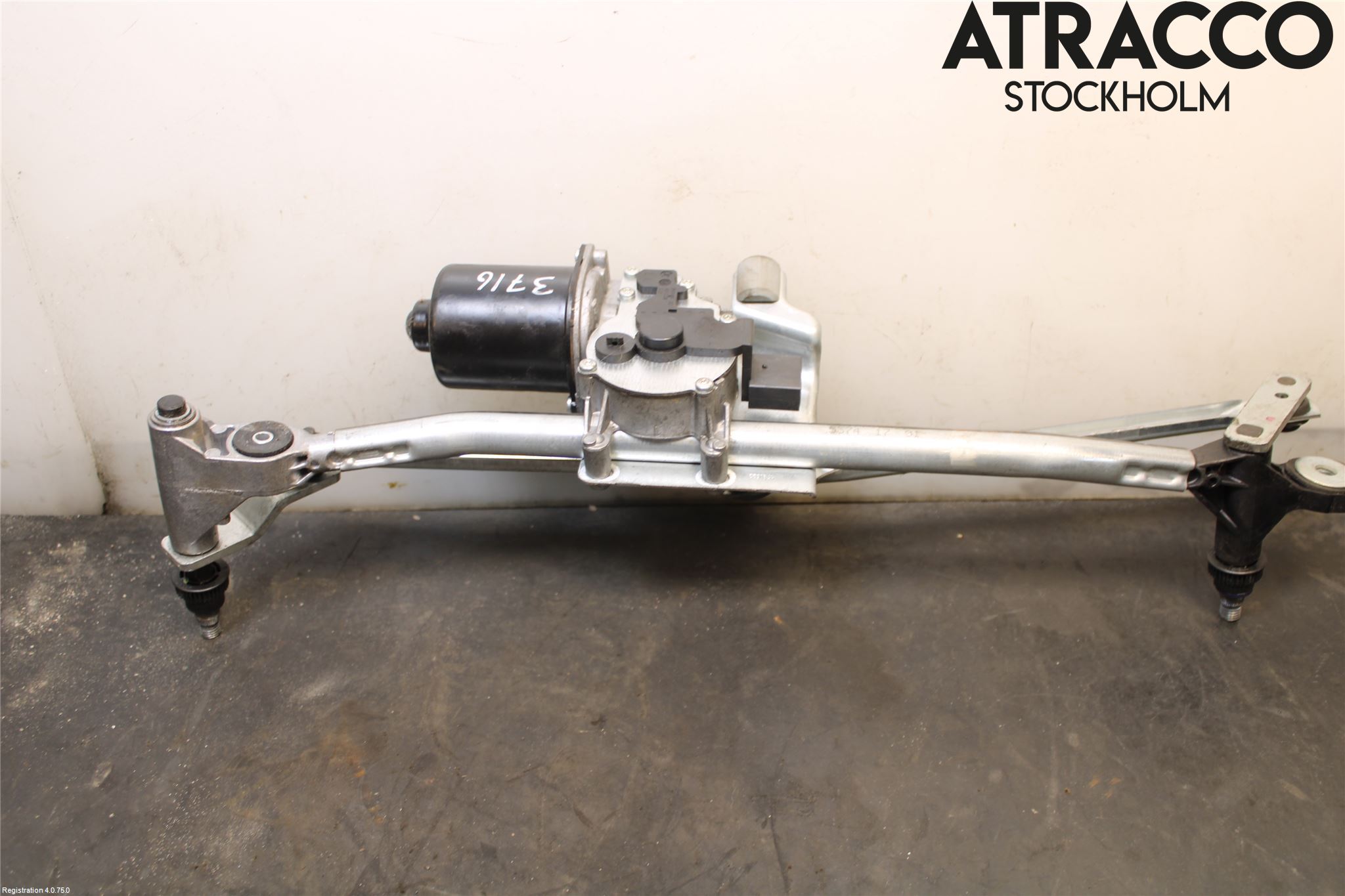 BMW 1 E87/81 5D/3D 03-11 Torkarmekanism Vindruta