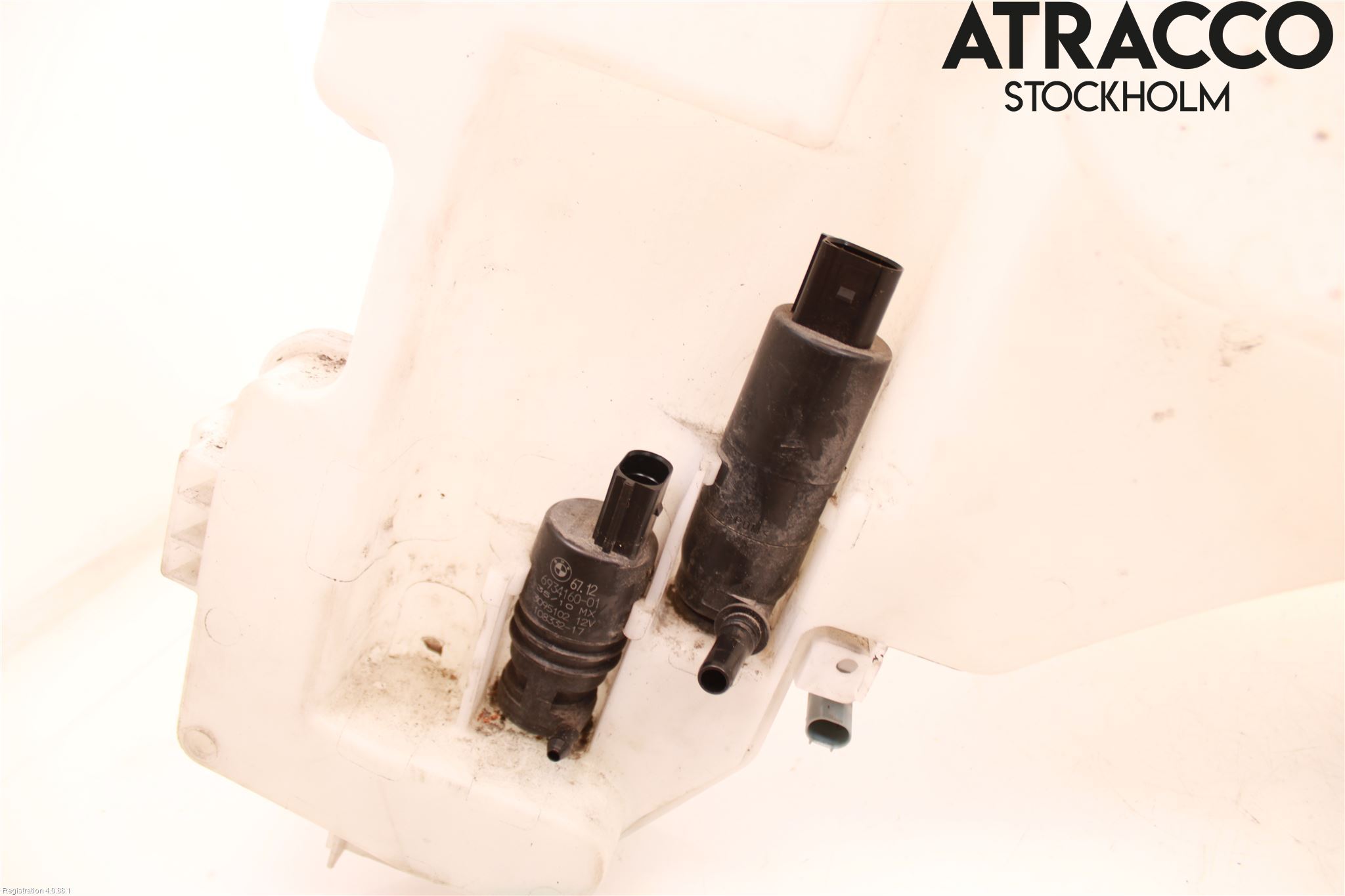 BMW X6 E71/E72   08-14 Spolartank Vindruta-Strål