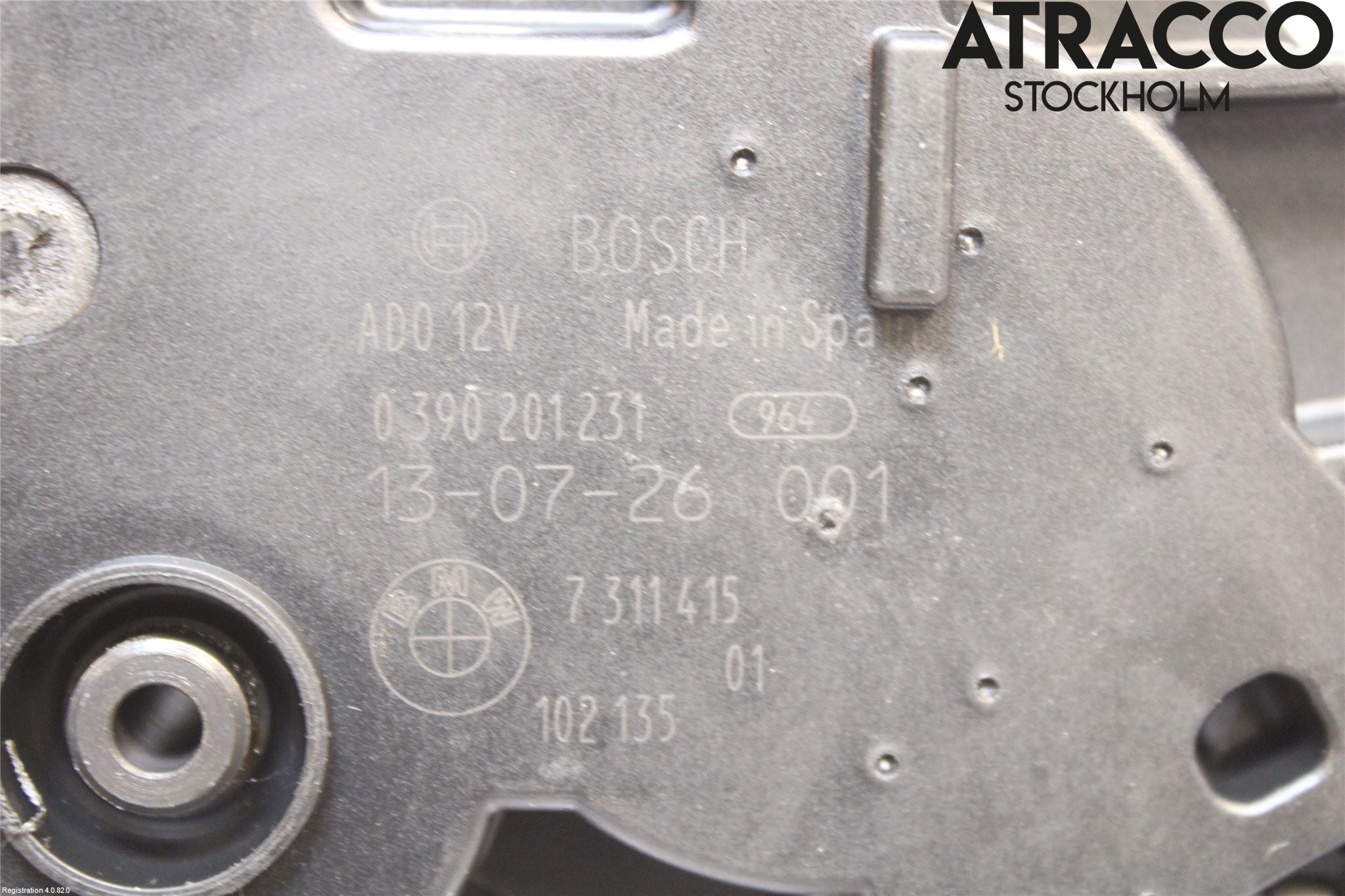 BMW 5 F10/F11/F18 09-17 Torkarmotor Baklucka