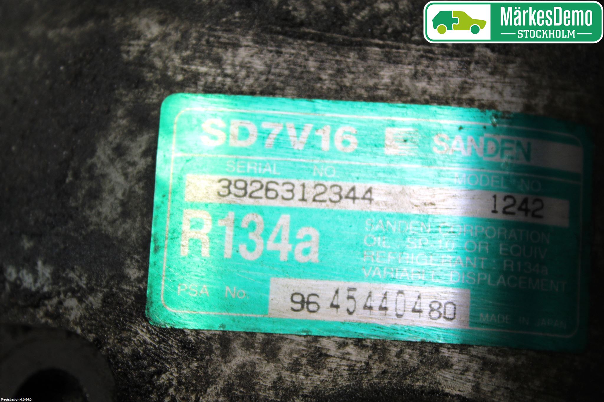 Citroen C5 -04 Ac Kompressor