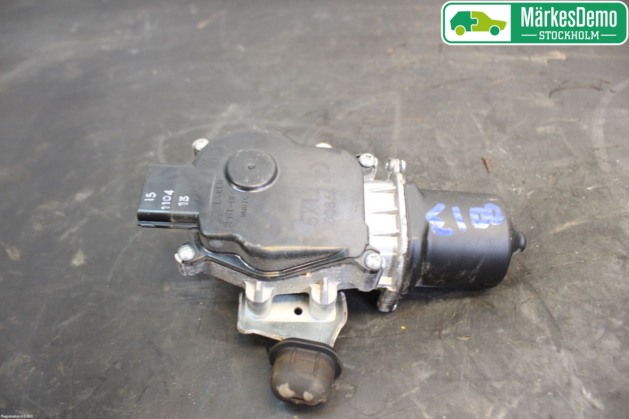 Renault CAPTUR 13-19 Torkarmotor Vindruta