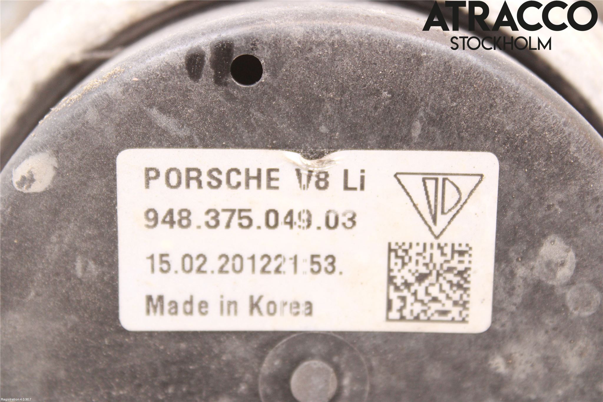 Porsche CAYENNE 03- Motorkudde