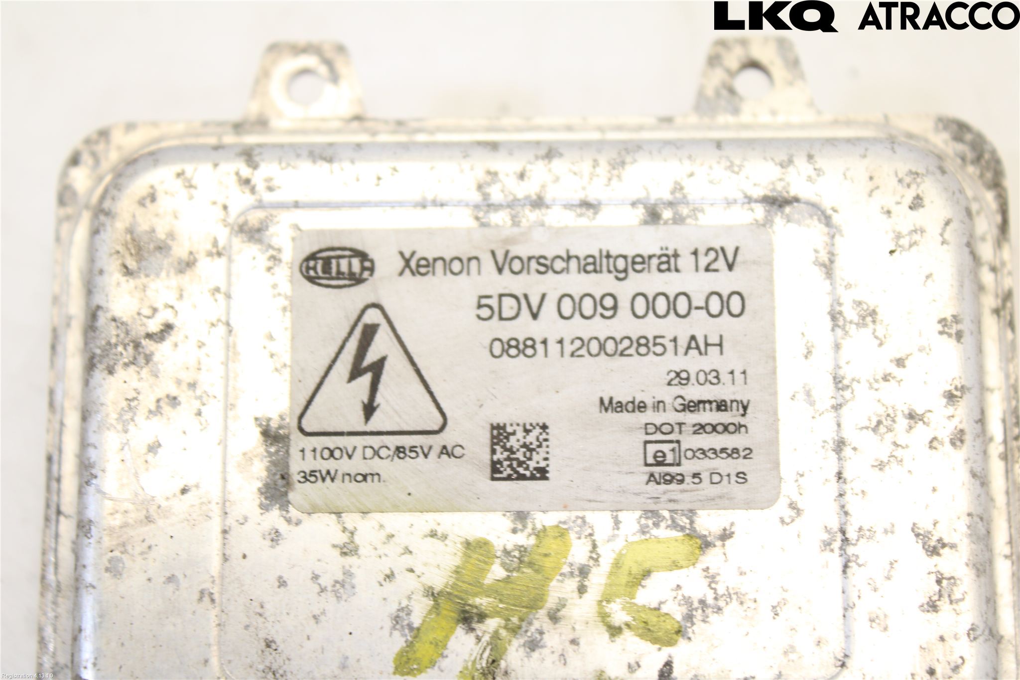 Skoda SUPERB 09-15 Styrenhet Strålkastare