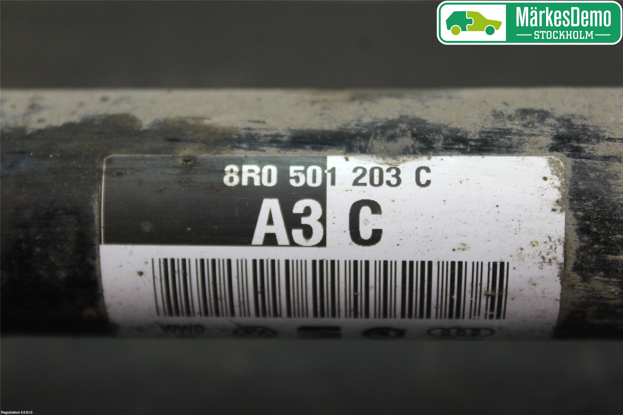 Audi Q5 09-16 Drivaxel Bak Höger