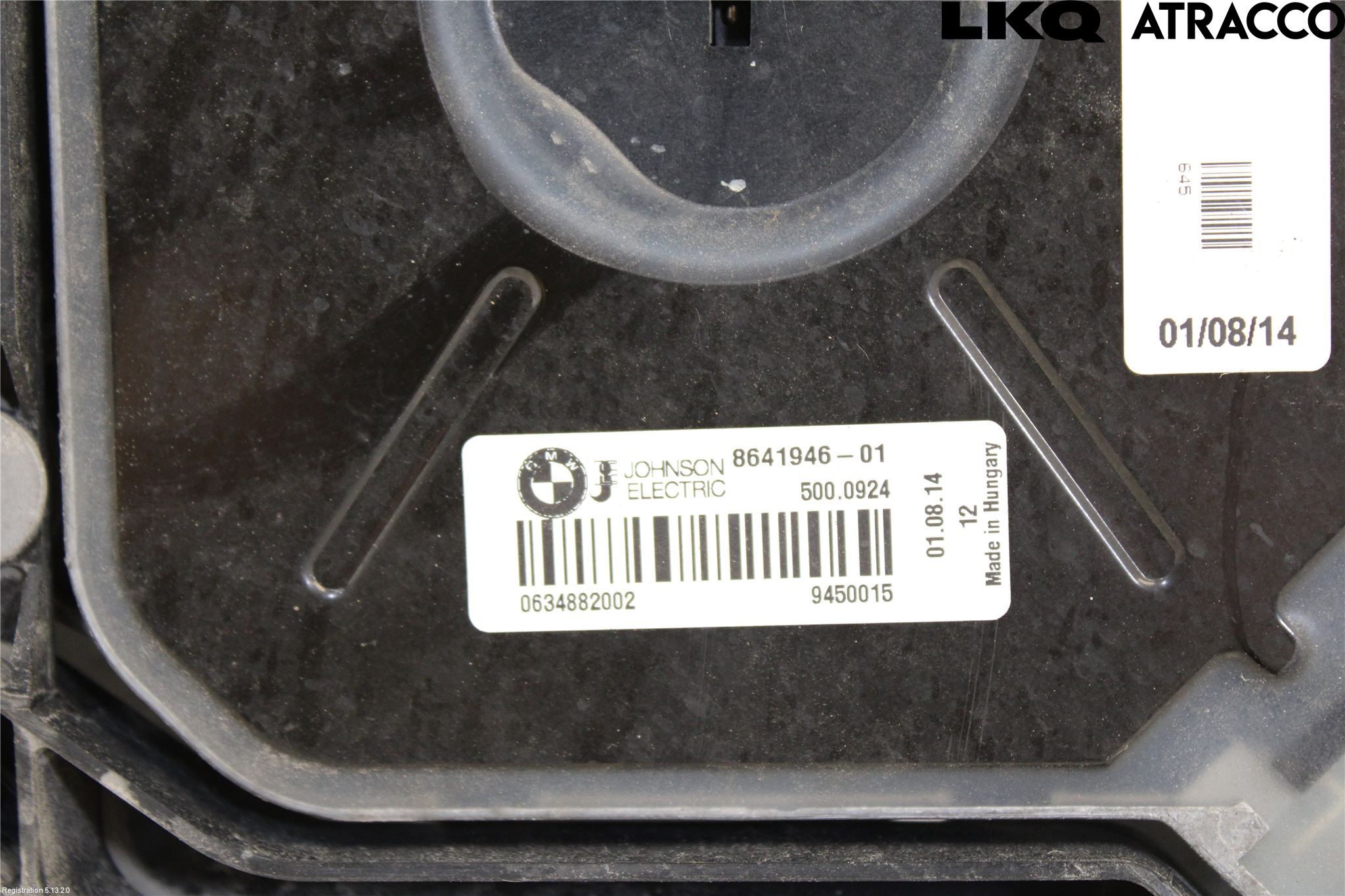 BMW 3 F30/F31/F80 12-19 Kylfläkt El
