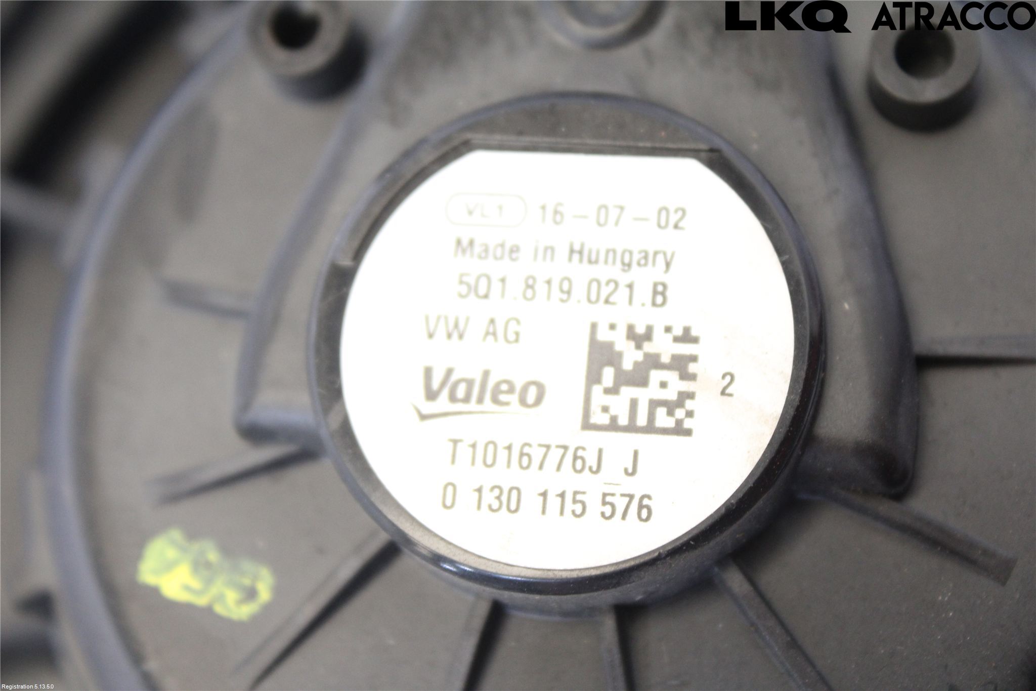Audi A3/S3 8V 13-20 Värmefläkt