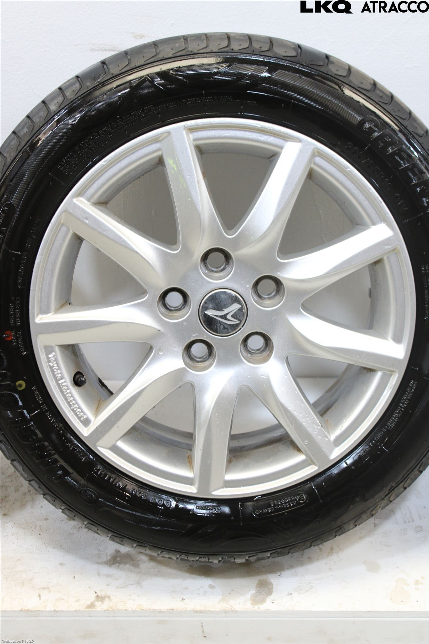 Toyota AURIS 10-12 Fälgsats Aluminium