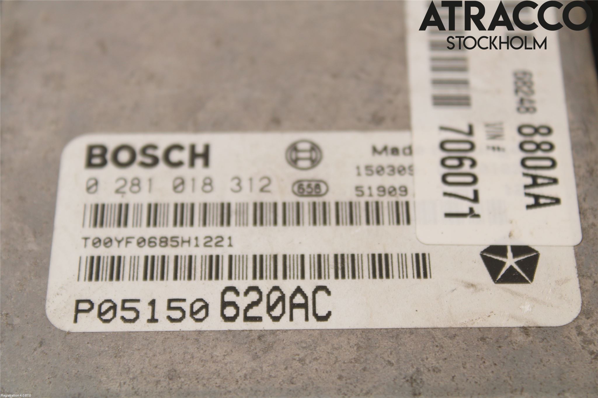 Fiat FREEMONT Styrenhet Inspump Diesel