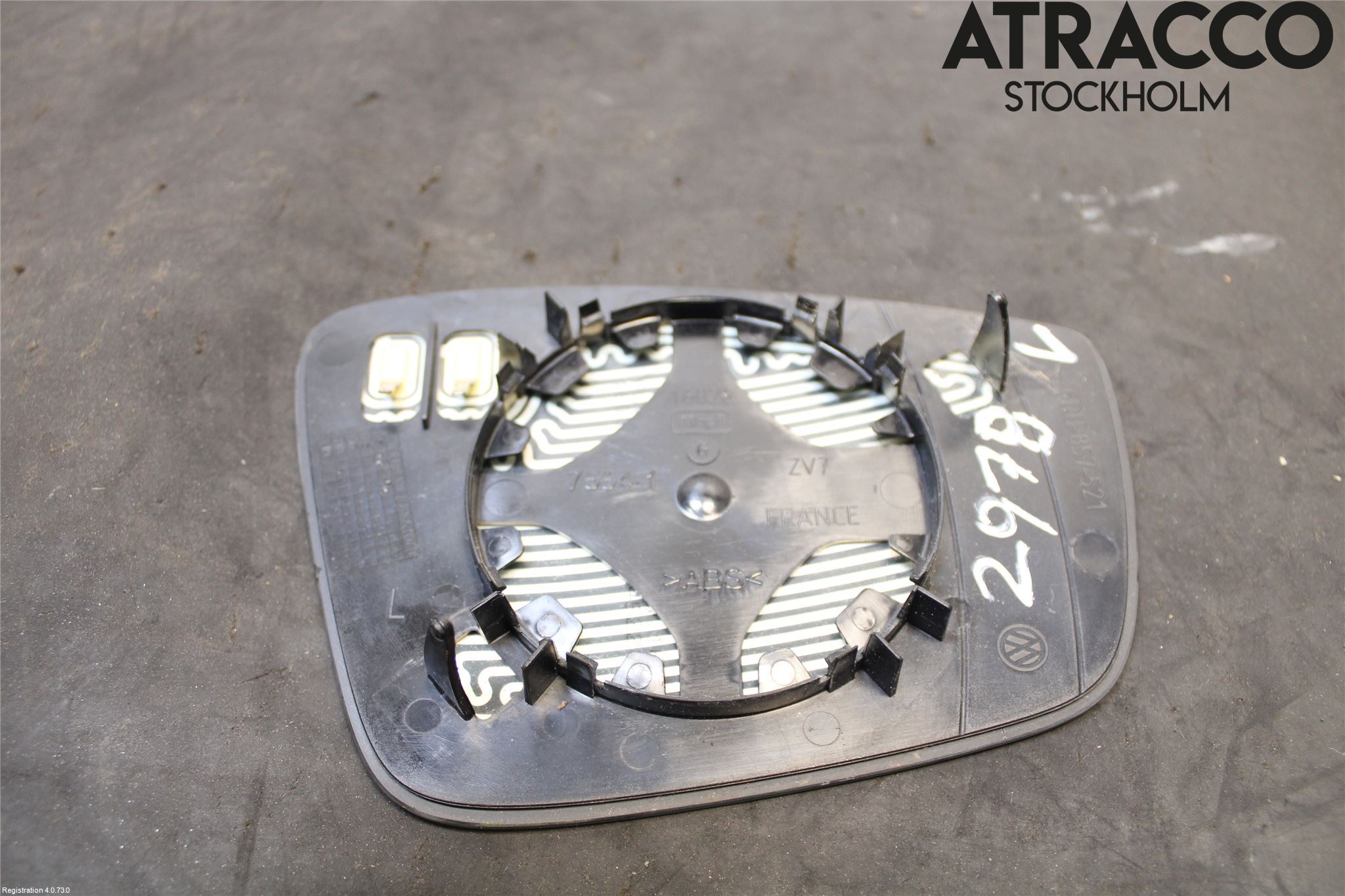 Volkswagen VW UP! / E-UP! Spegelglas Vä