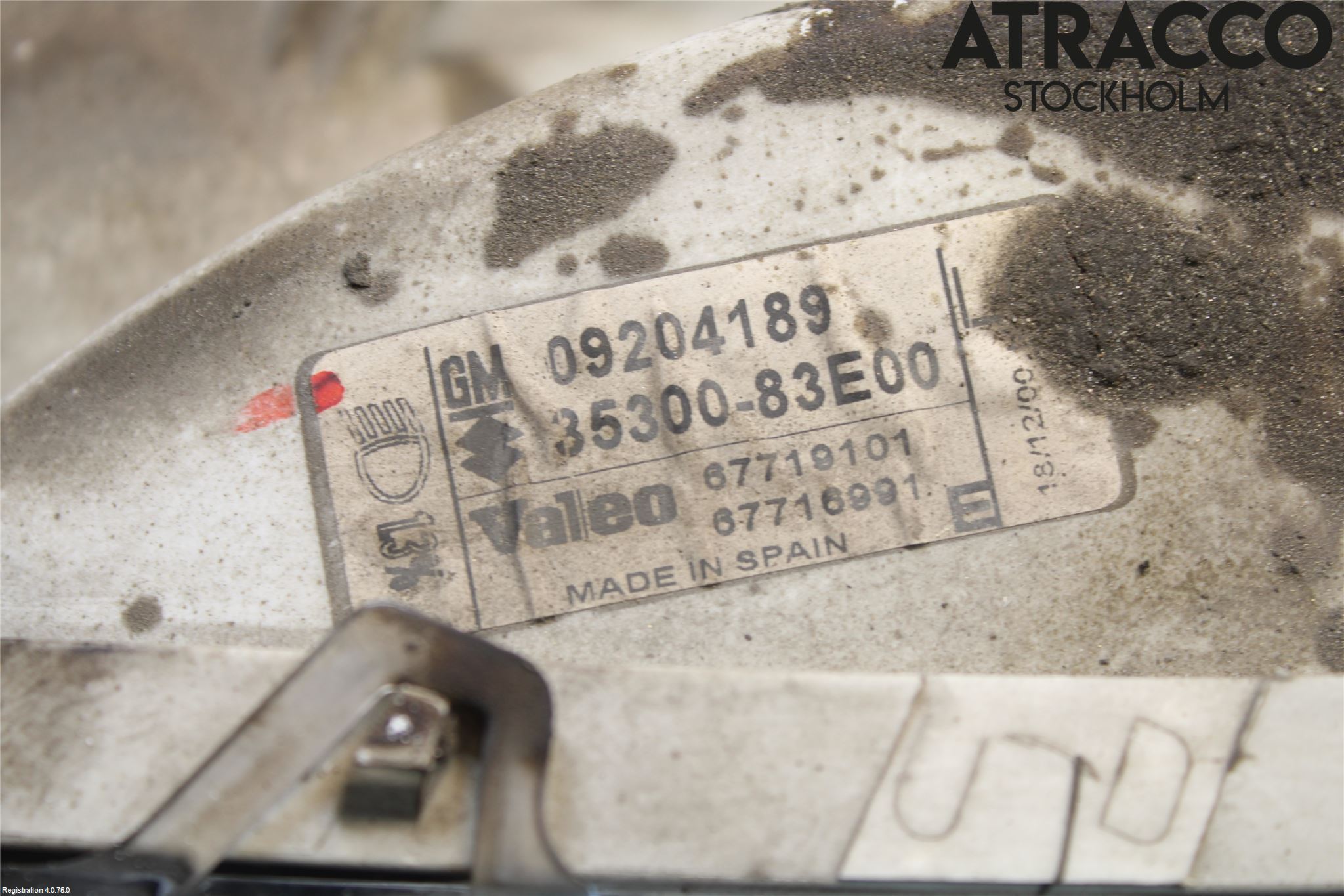 Ford FOCUS C-MAX I 03-06 Strålkastare Vänster