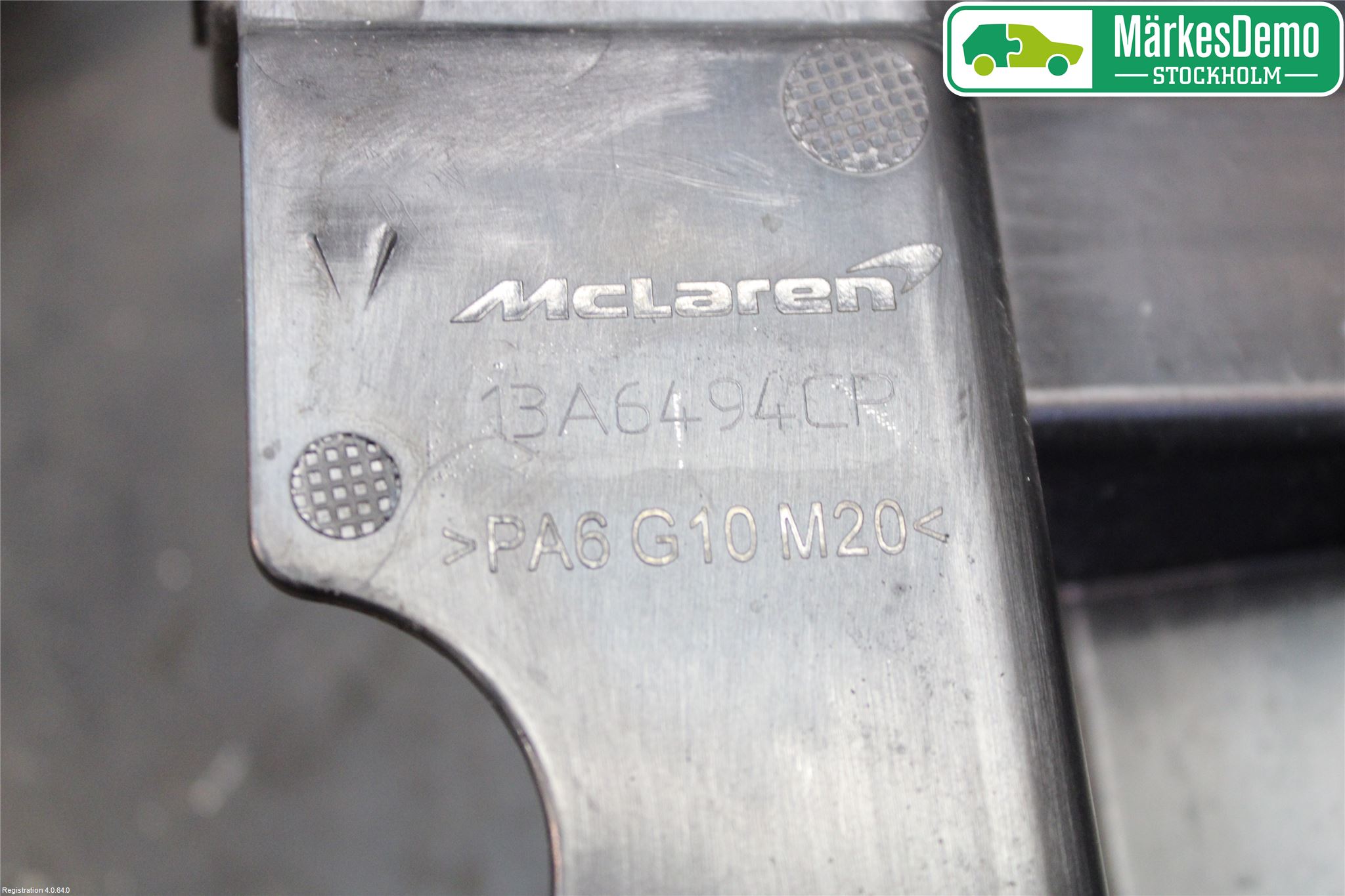 McLAREN Bakljussarg