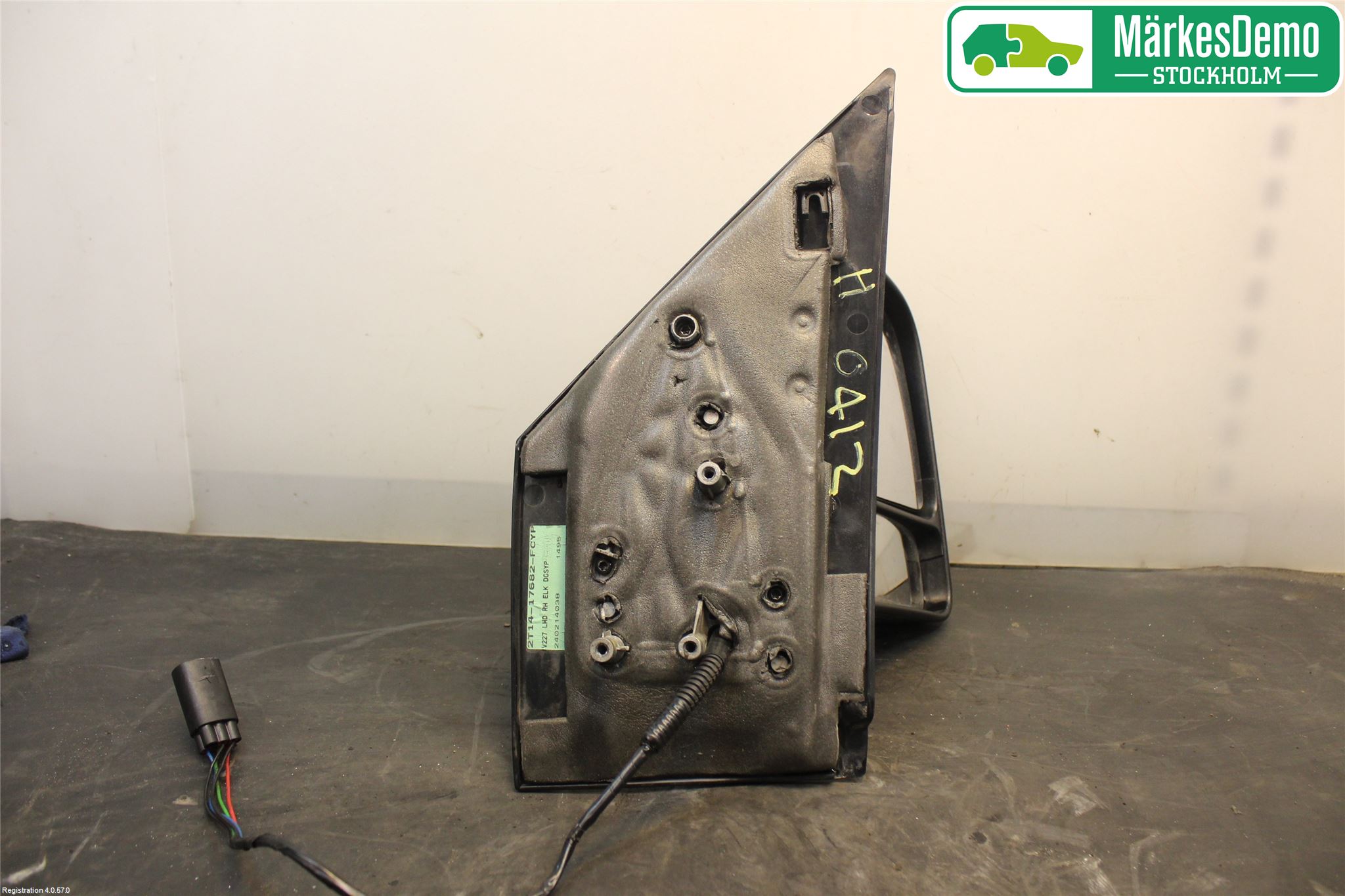 Ford TRANSIT CONNECT 03-08 Spegel Yttre El Hö