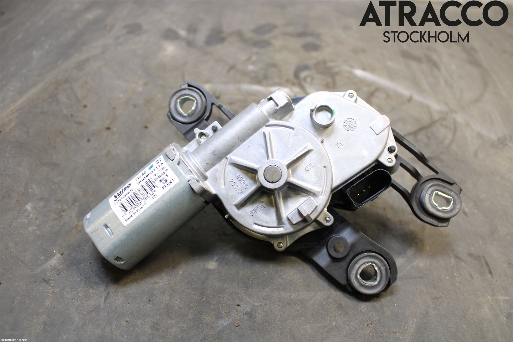 Volkswagen VW GOLF / E-GOLF VII 13-20 Torkarmotor Baklucka
