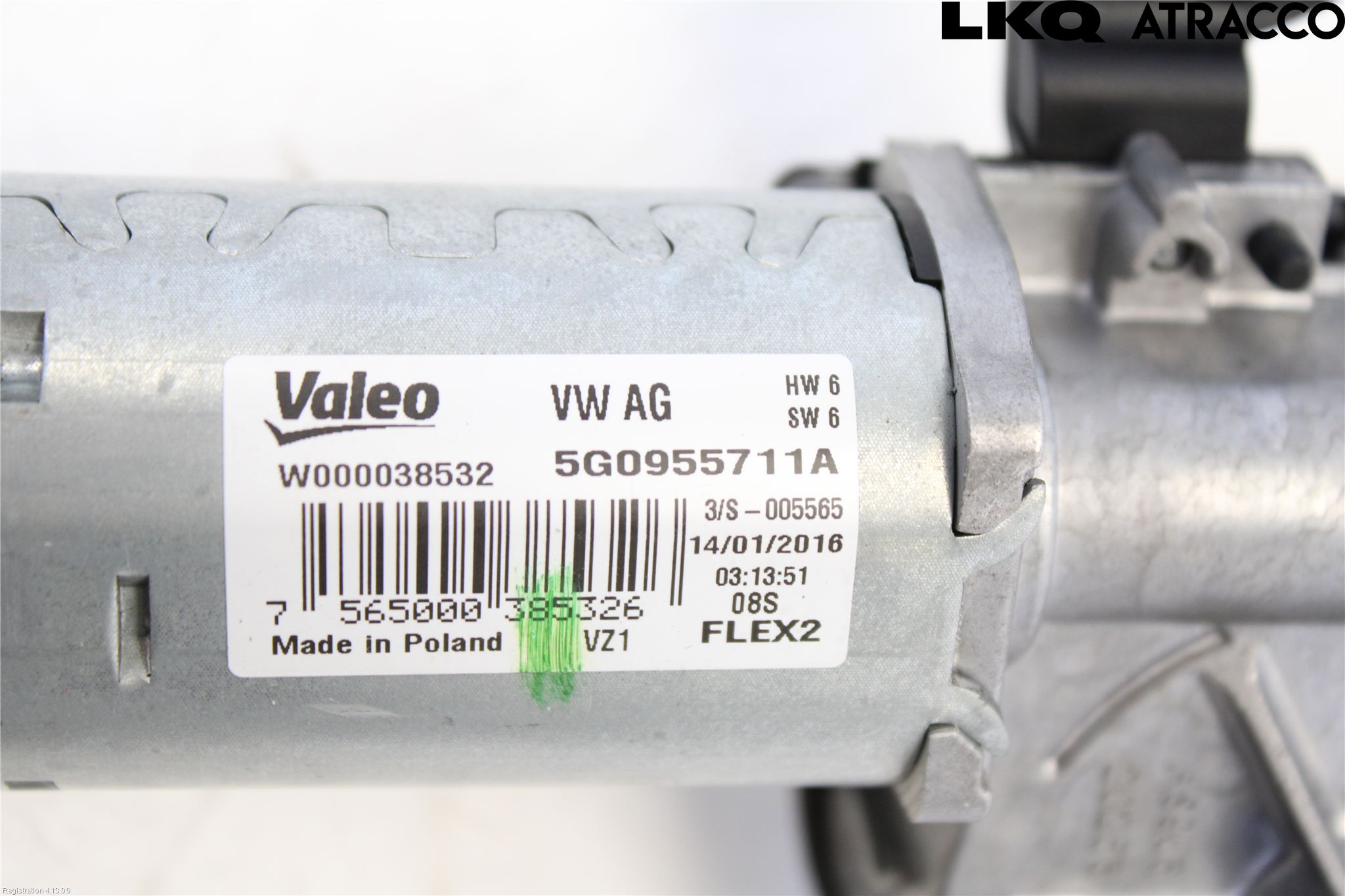 Volkswagen VW GOLF SPORTSVAN 15-20 Torkarmotor Baklucka
