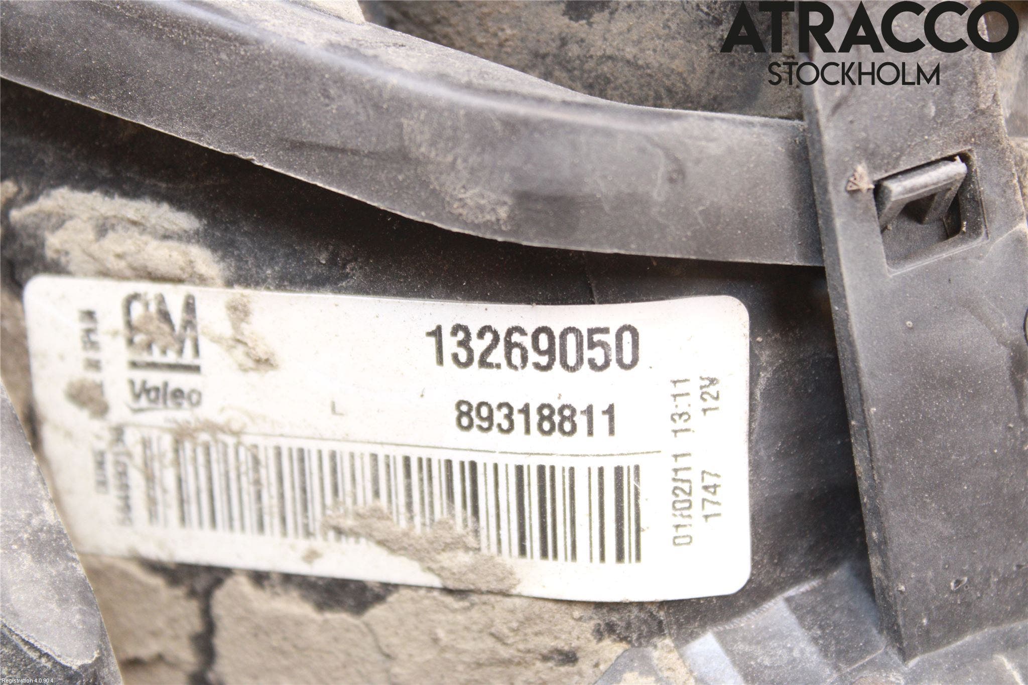 Opel ASTRA J 10-15 Bakljus Vänster