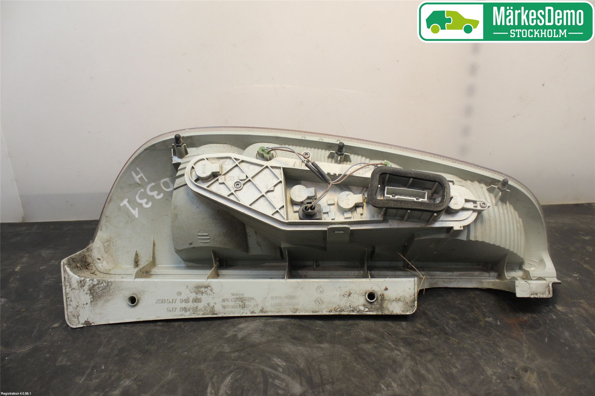 Skoda ROOMSTER Bakljus Höger