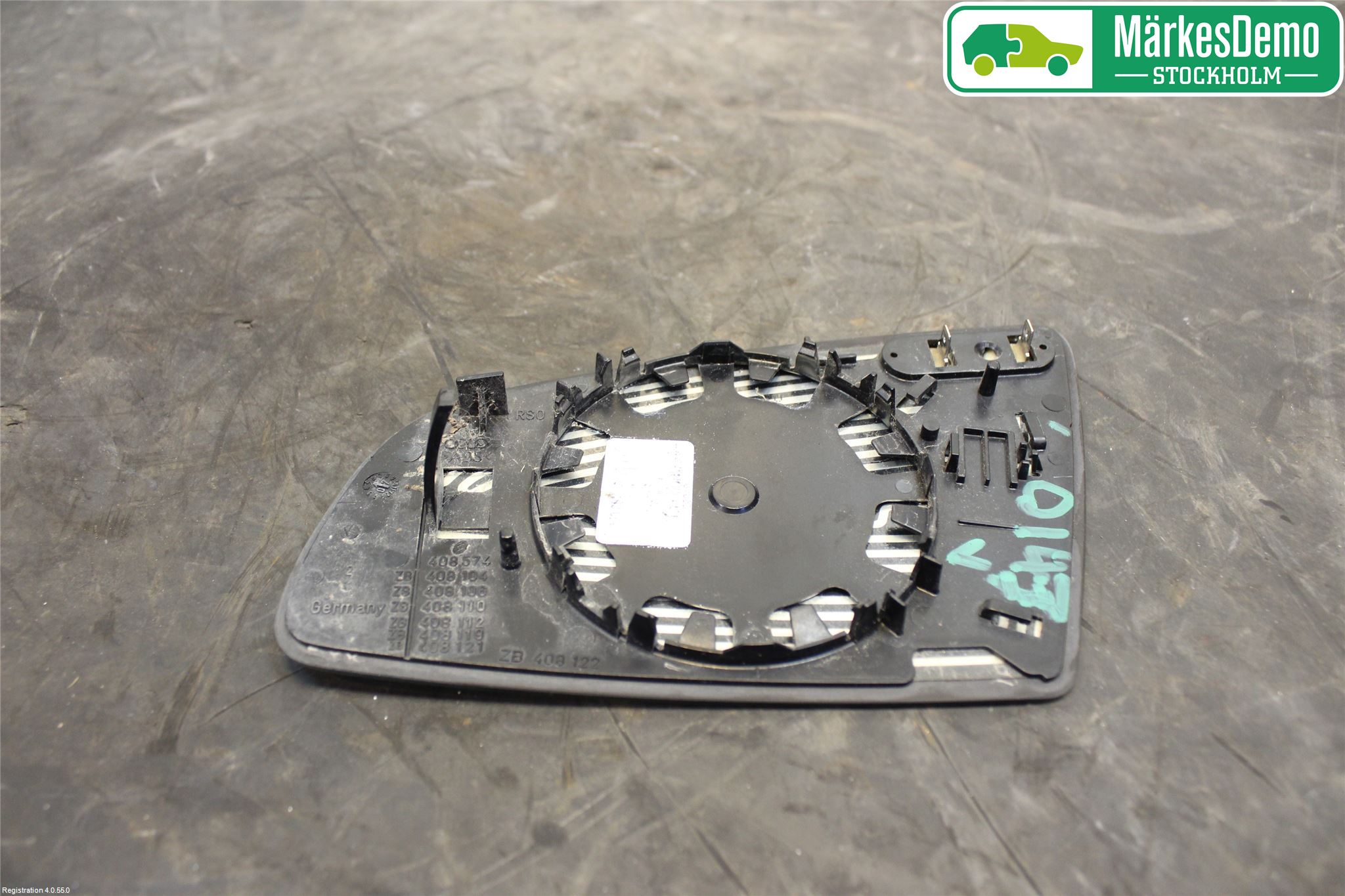 Audi A4/S4 05-07 Spegelglas Hö