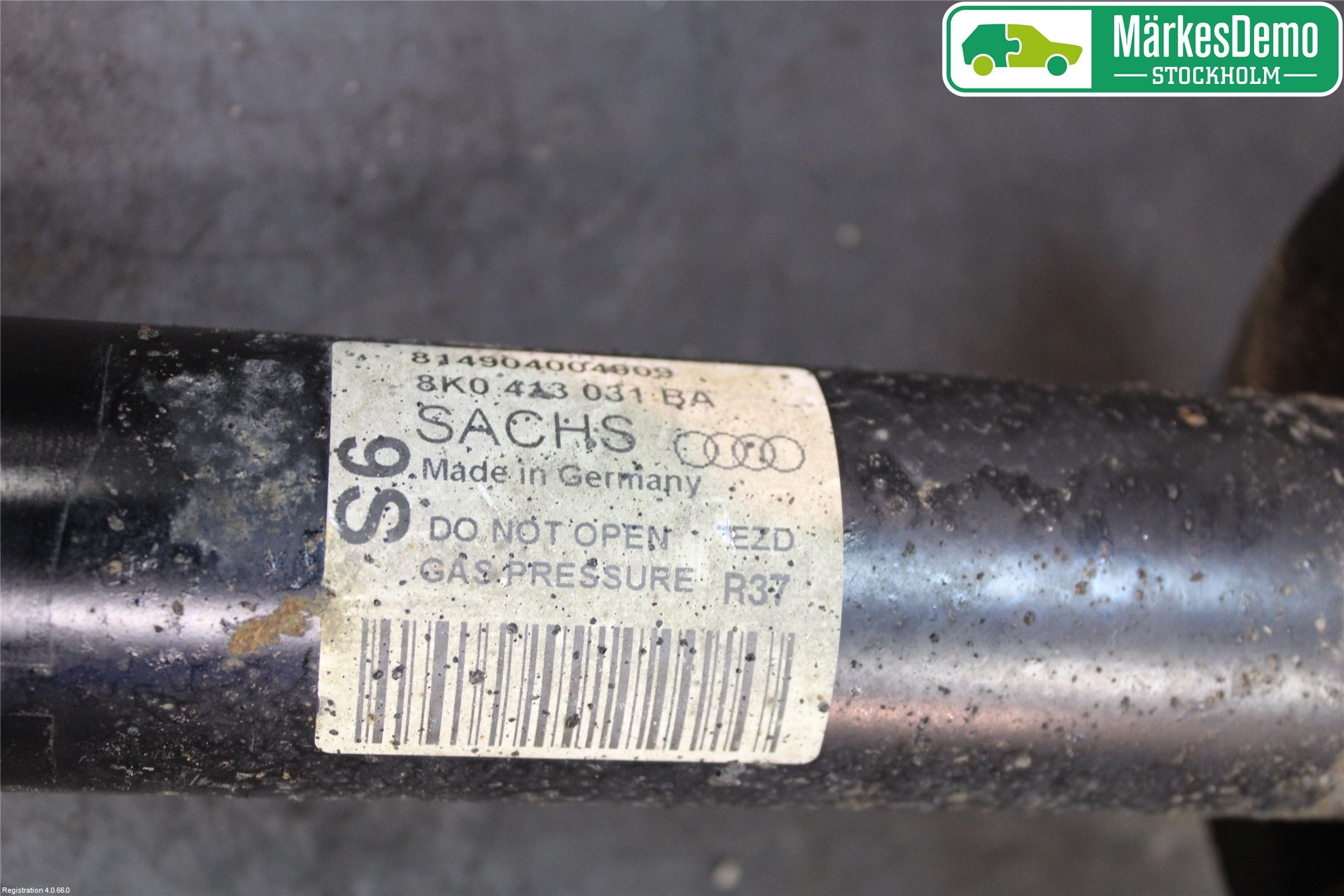 Audi A5 07-16 Fjäderben Fram Höger