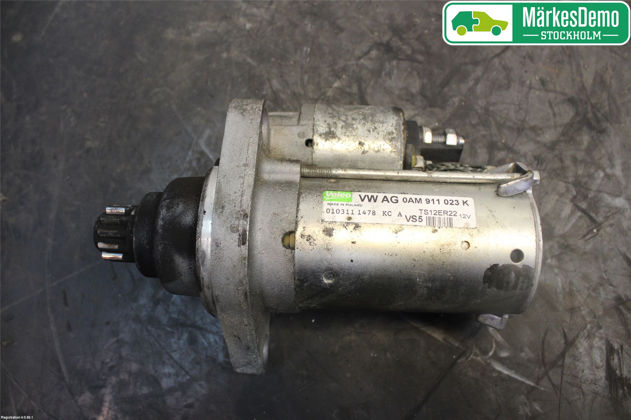 Volkswagen VW PASSAT 11-14 Startmotor