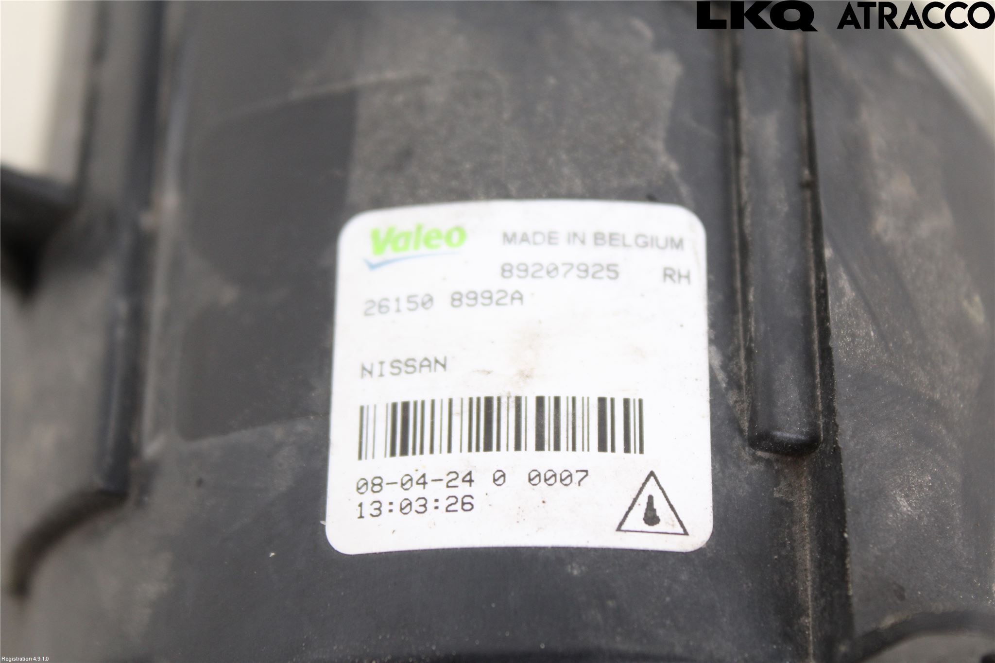 Nissan QASHQAI   07-10 Dimljus-Varselljus Fram