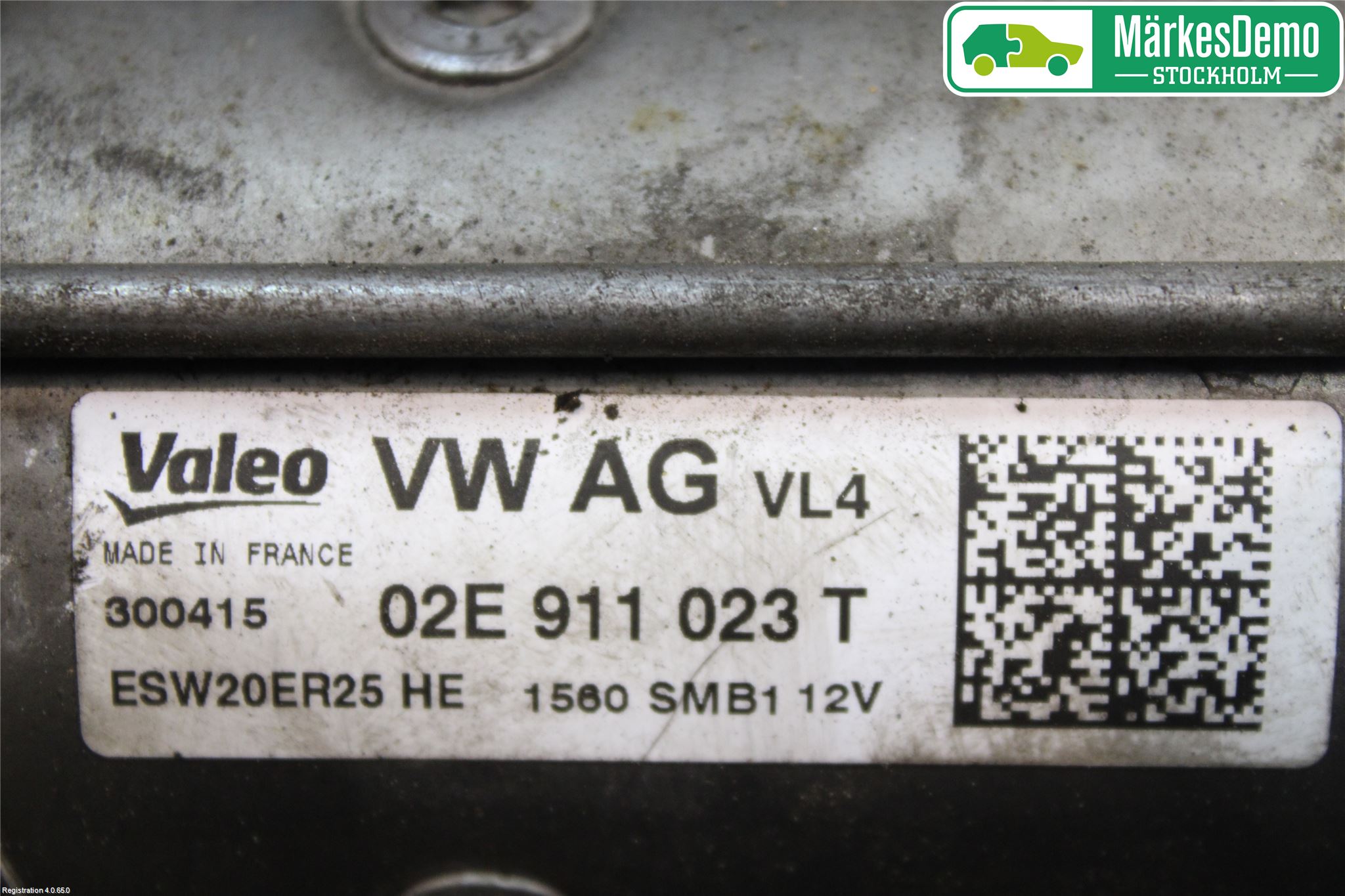Volkswagen VW PASSAT 15-19 Startmotor Diesel