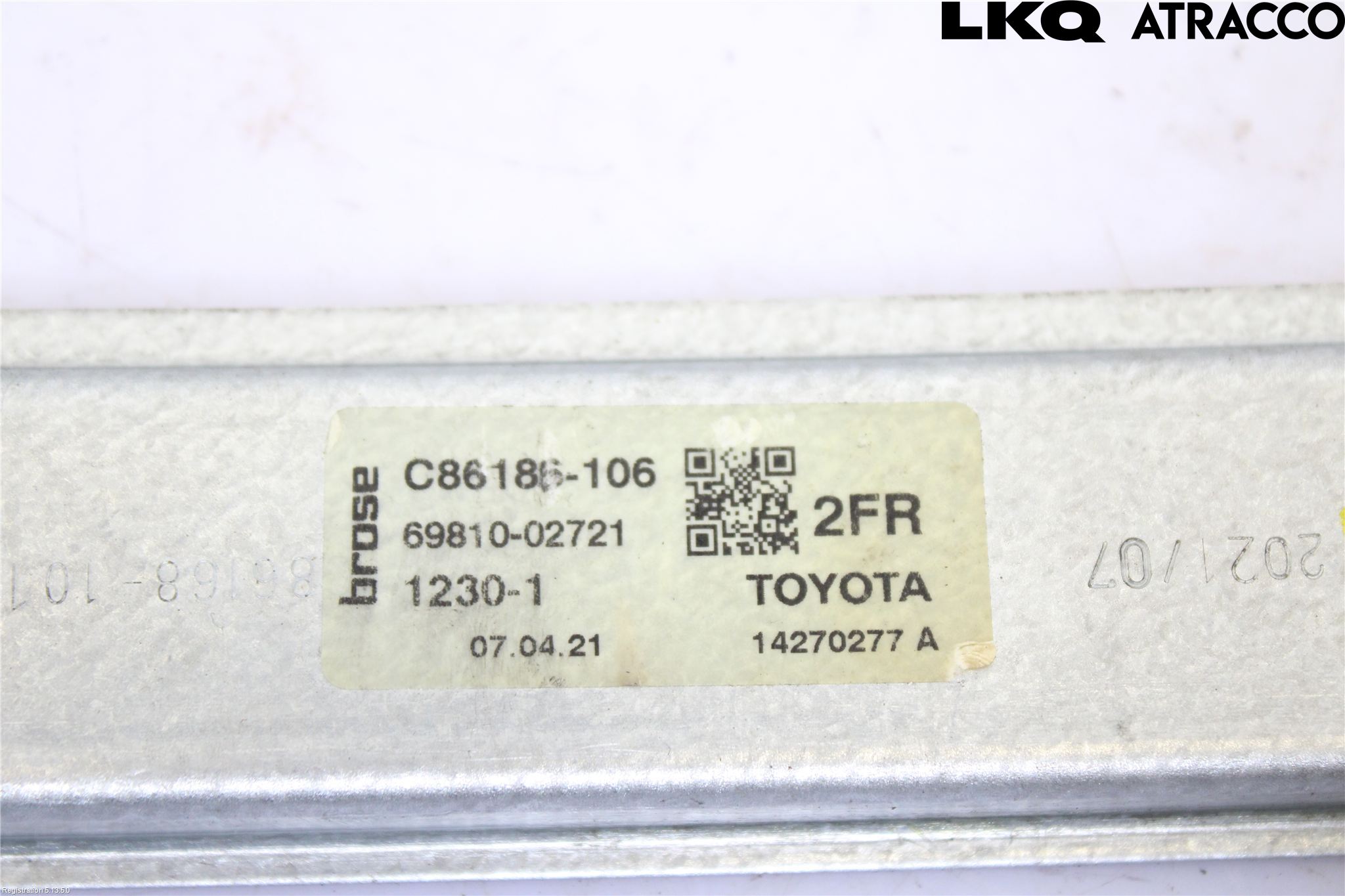 Toyota COROLLA 19- Fönsterhiss El Kompl
