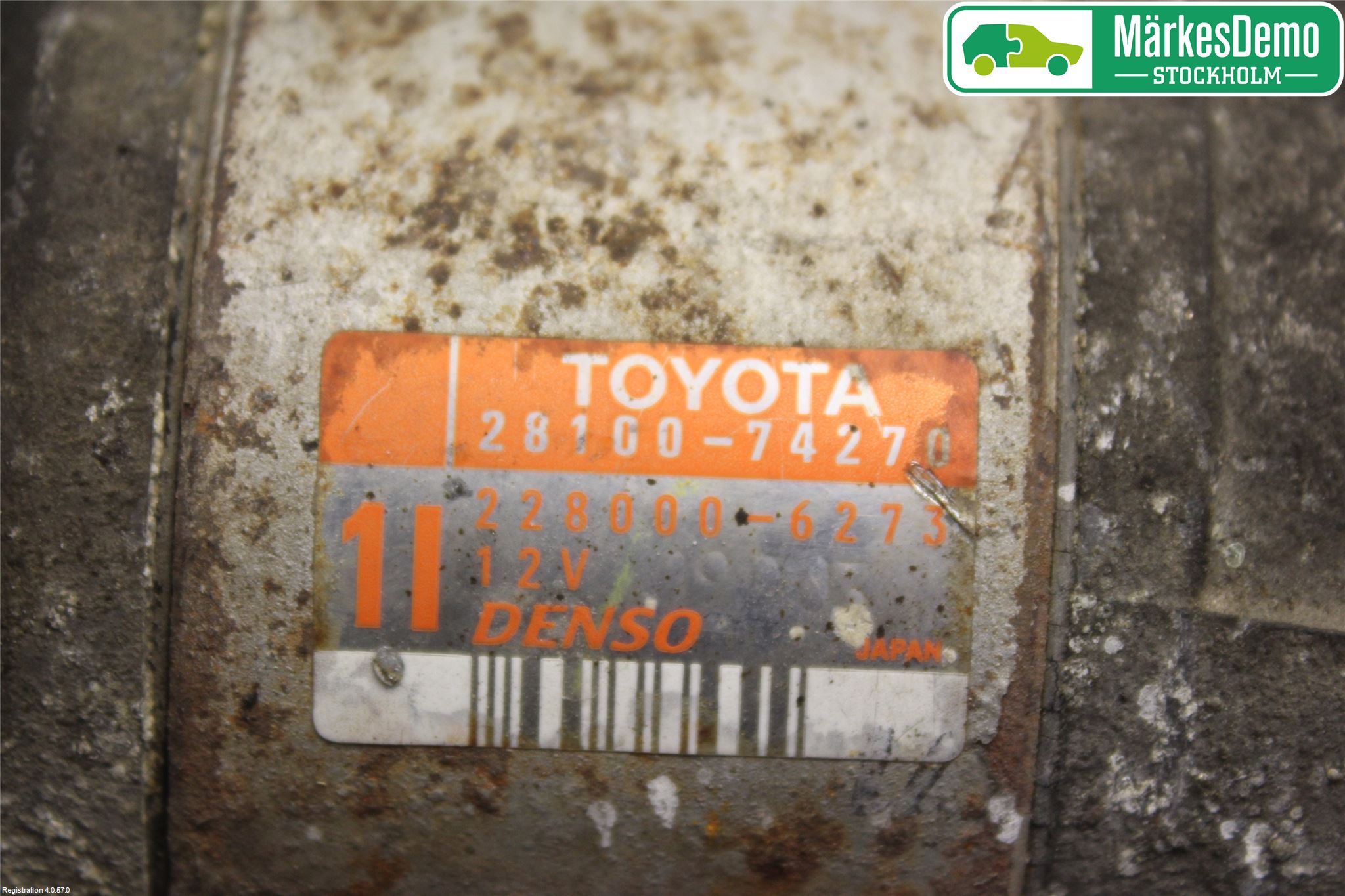 Toyota RAV 4 00-06 Startmotor