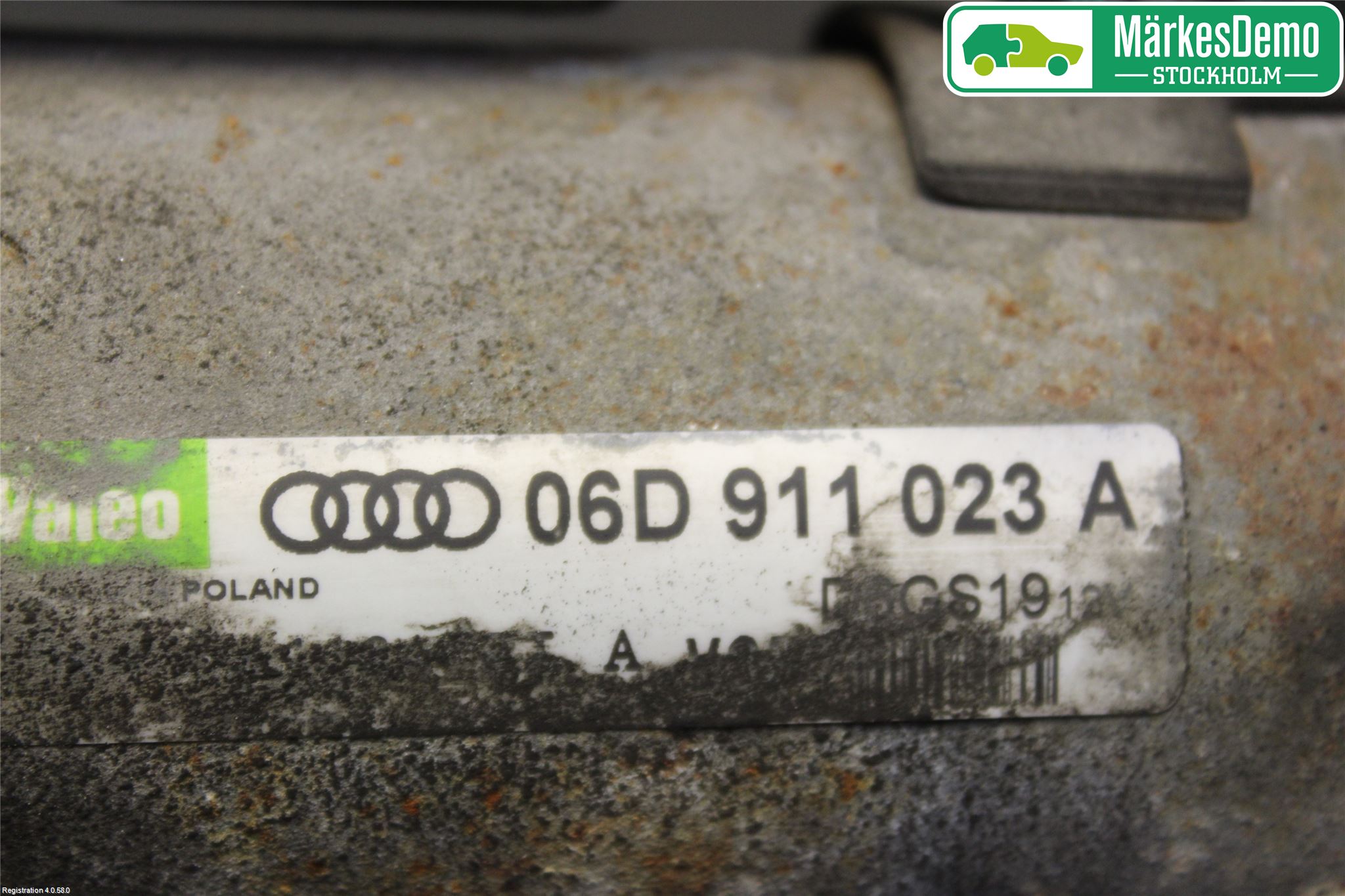 Audi A4/S4 05-07 Startmotor