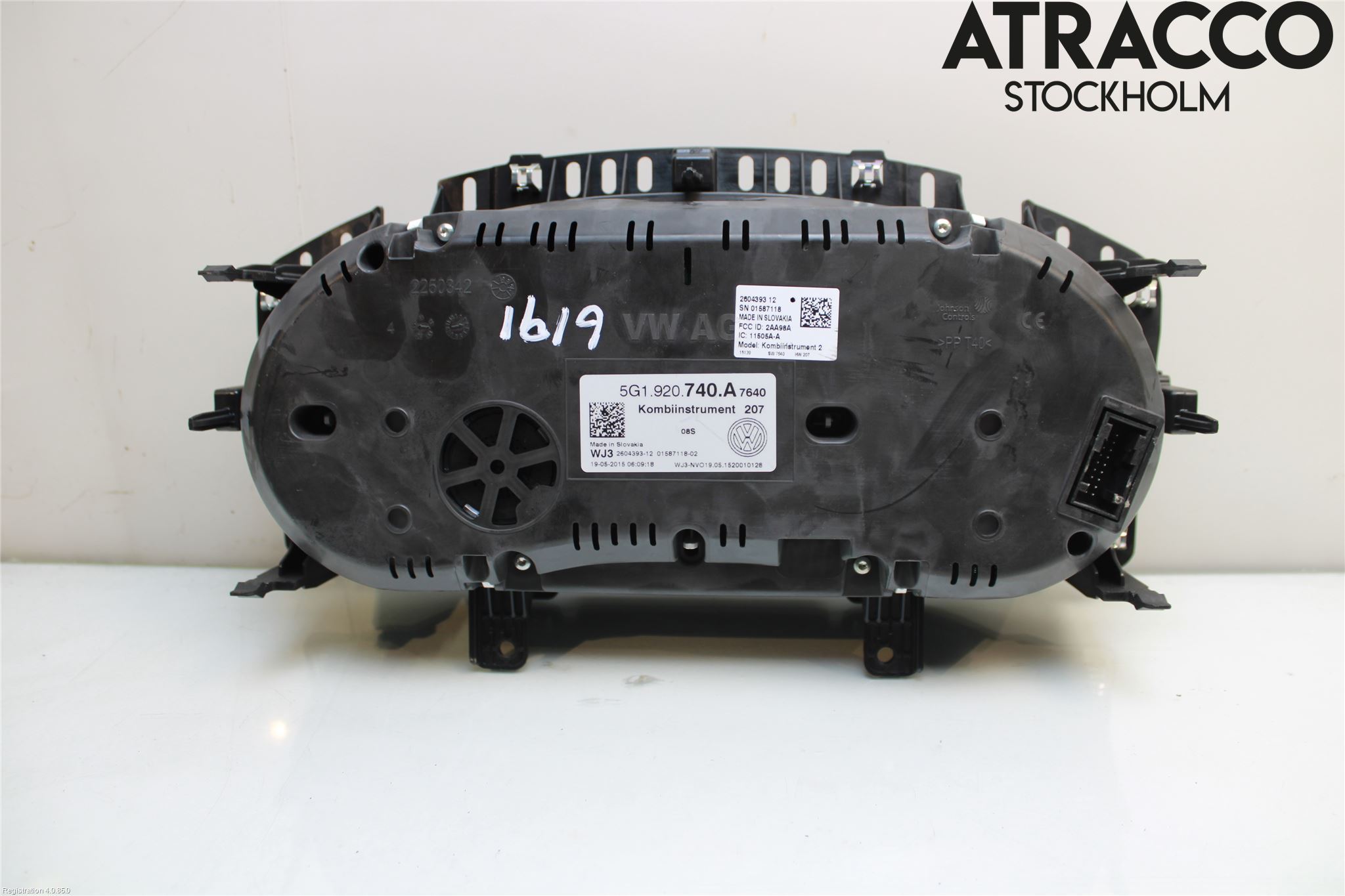 Volkswagen VW GOLF / E-GOLF VII 13-20 Instrument Komb