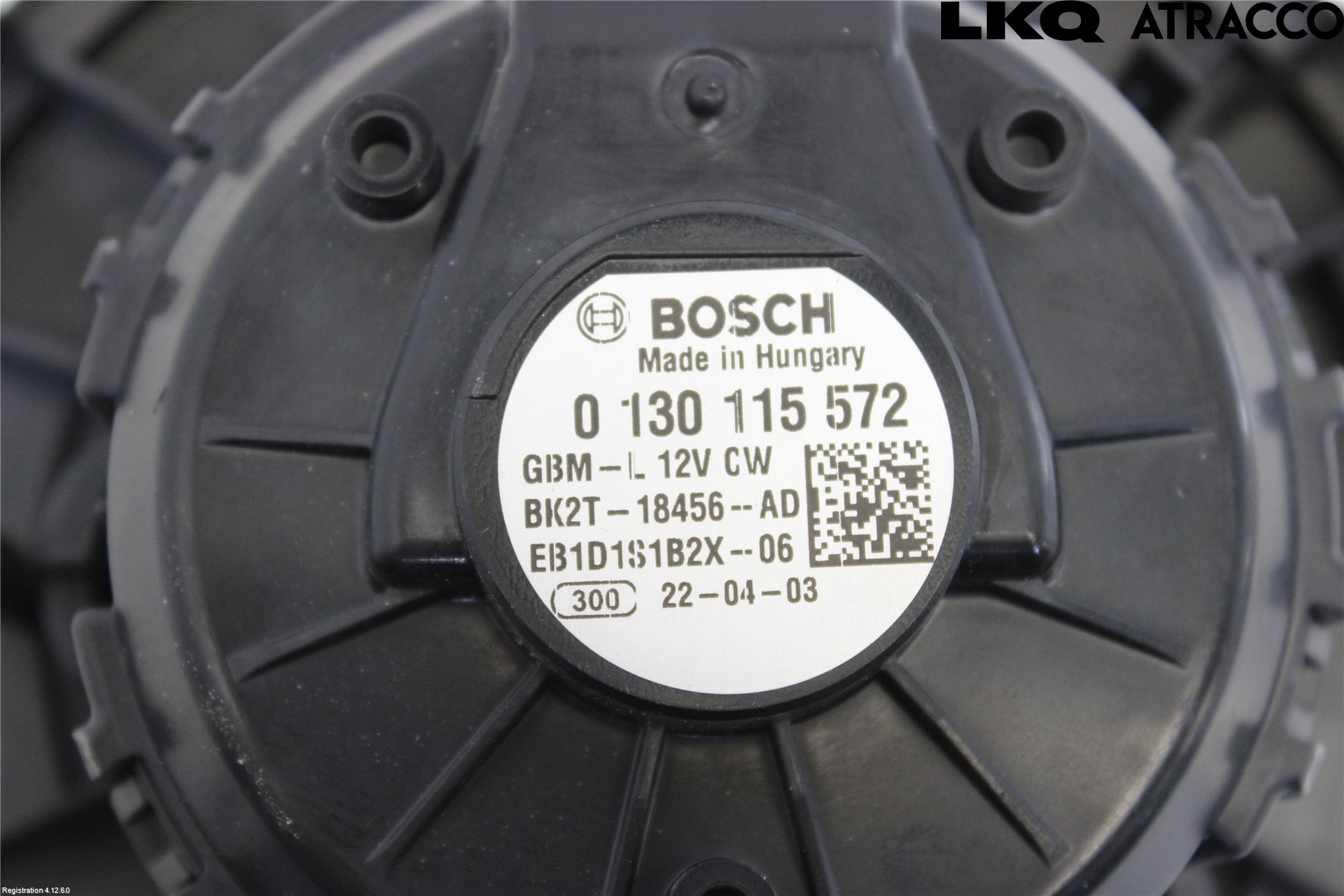 Ford TRANSIT/TOURNEO CUSTOM 13-24 Värmefläkt