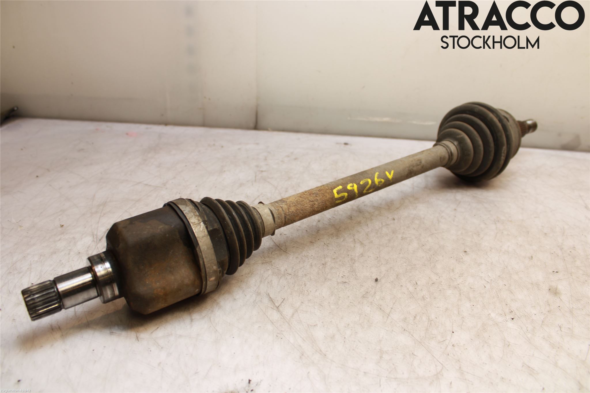 Citroen C4 GRAND PICASSO 14-18 Drivaxel Fram Vänster