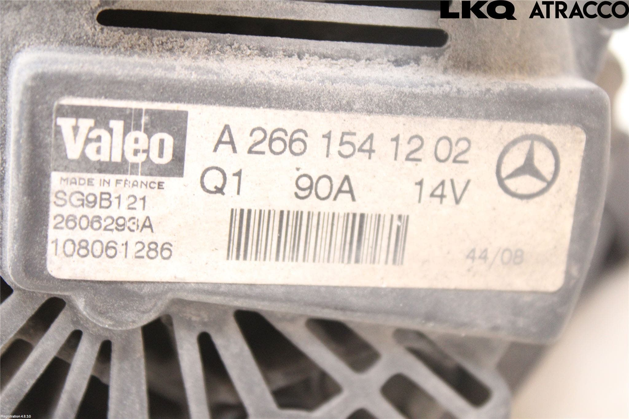 Mercedes-Benz MB A-KLASS (W169) 04-12 Generator