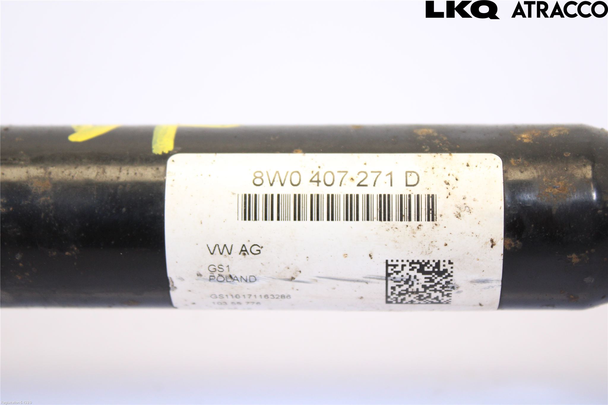 Audi A4/S4 B9 16-19 Drivaxel Fram Vänster