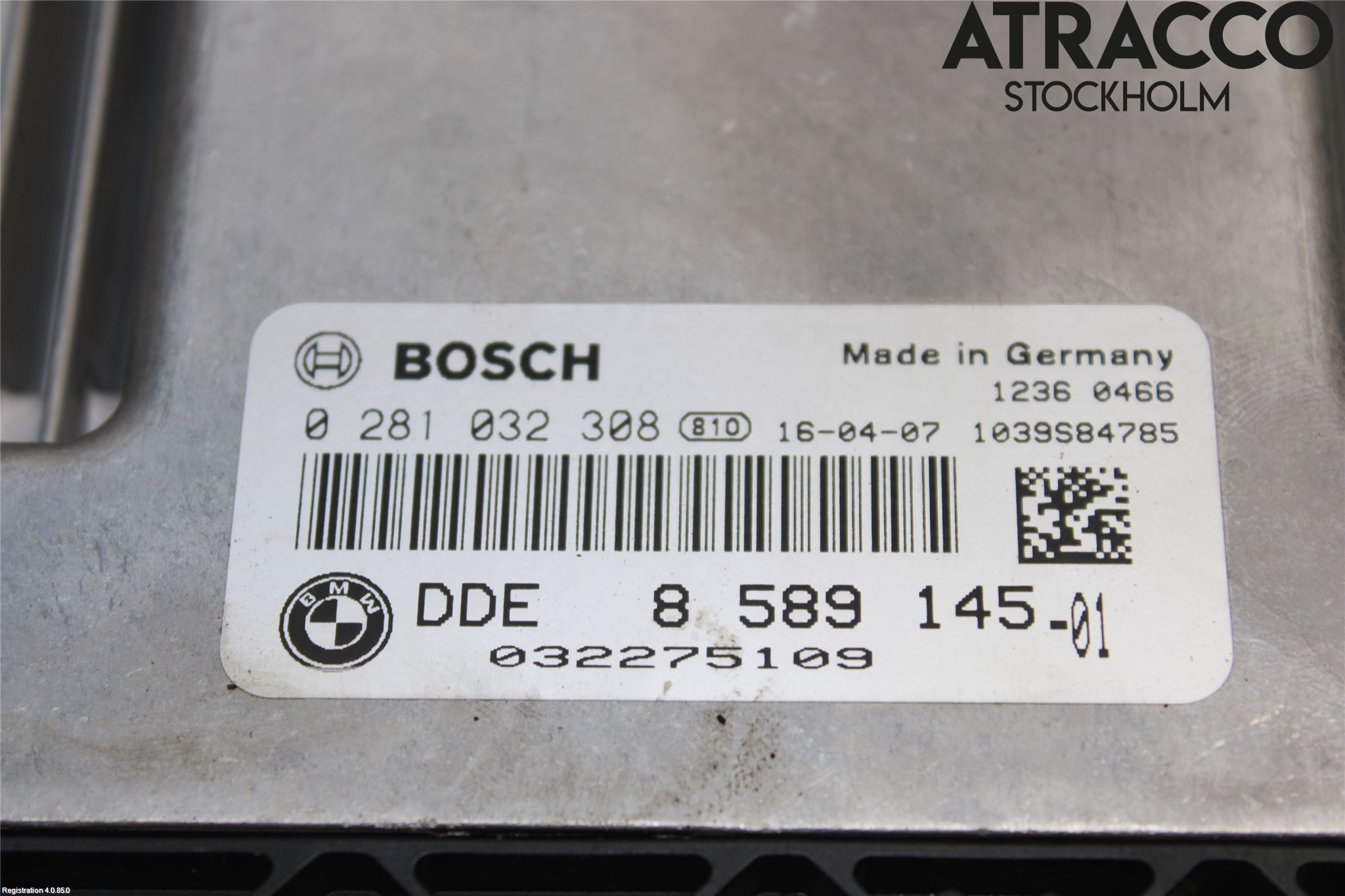 BMW 1 F20/F21 11-19 Styrenhet Inspump Diesel