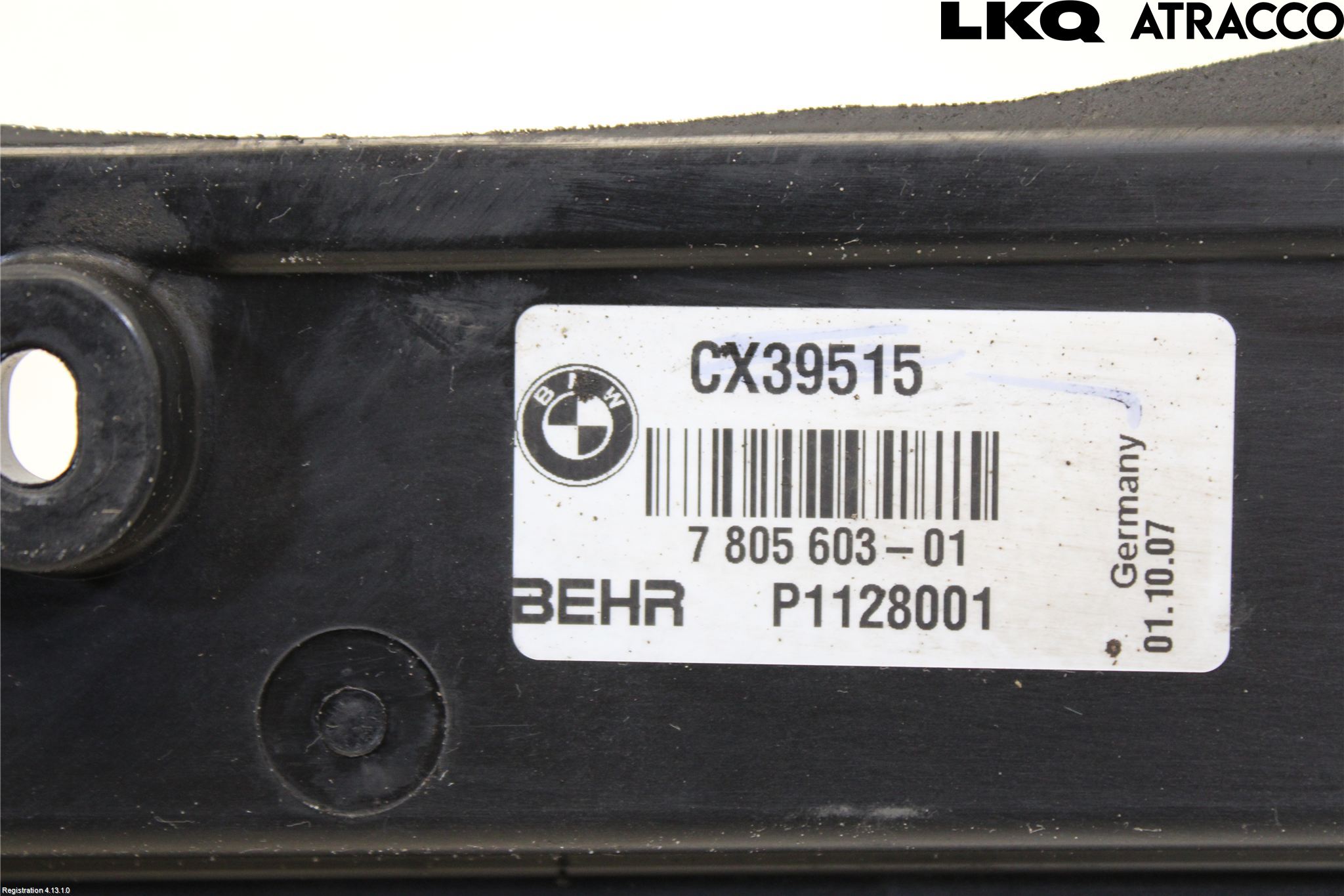BMW 5 E60/61 Sed/Tou 02-10 Kylarfäste-Ram-Balk