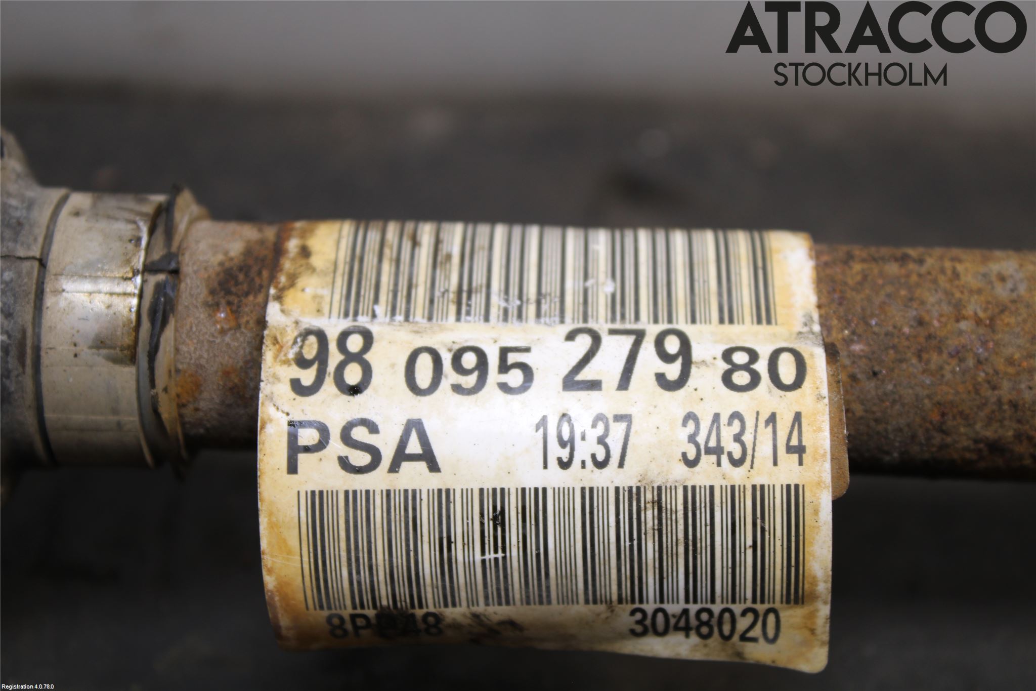 Peugeot 308 14-21 Drivaxel Fram Höger