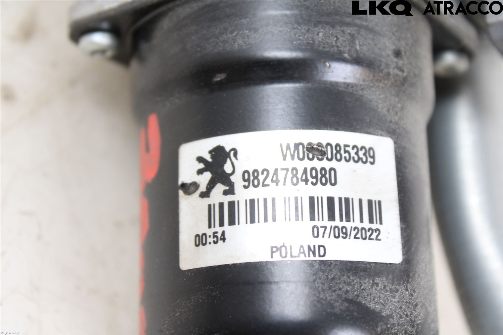 Peugeot 208/E-208 20- Torkarmotor Vindruta
