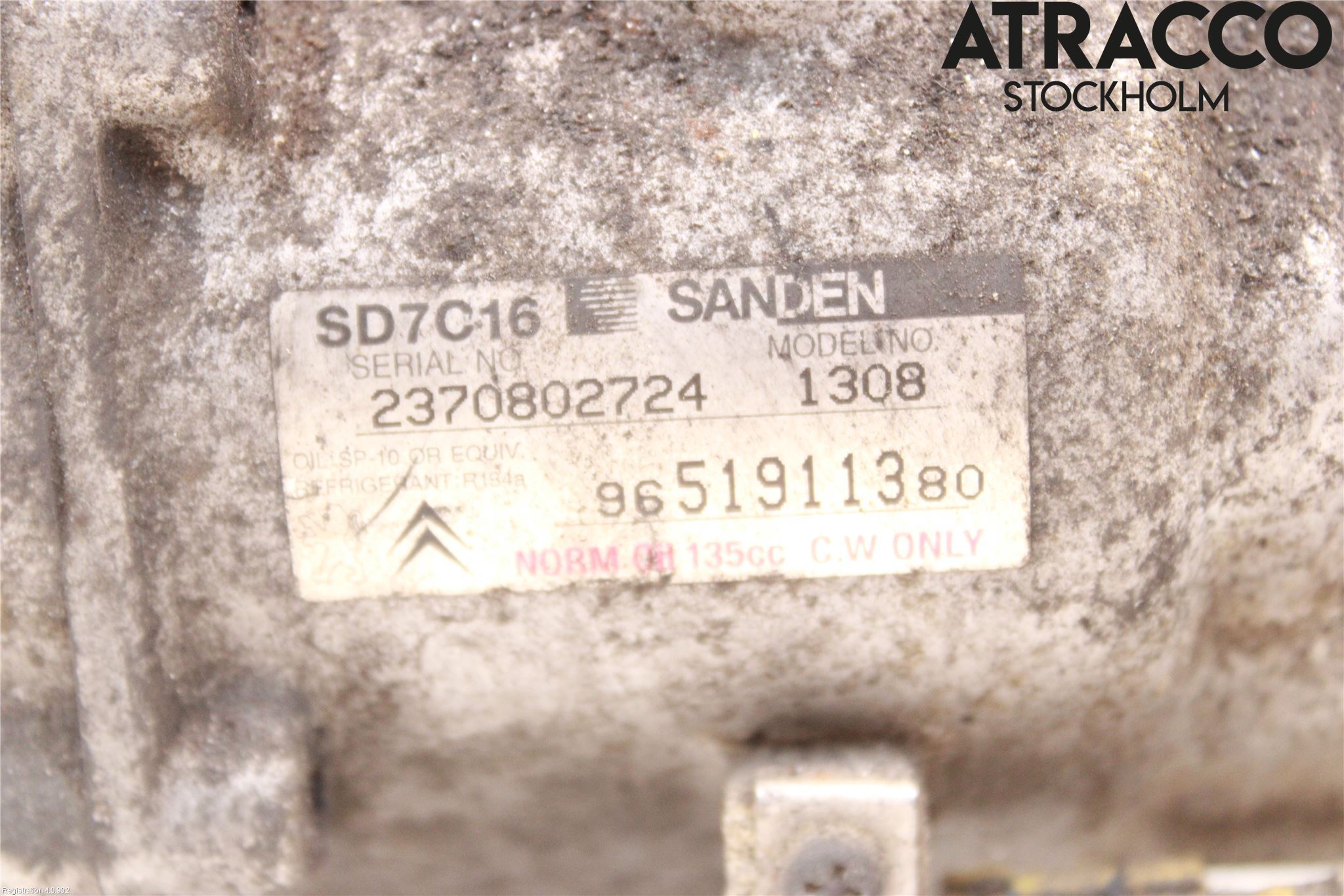 Citroen C4 PICASSO 06-13 Ac Kompressor