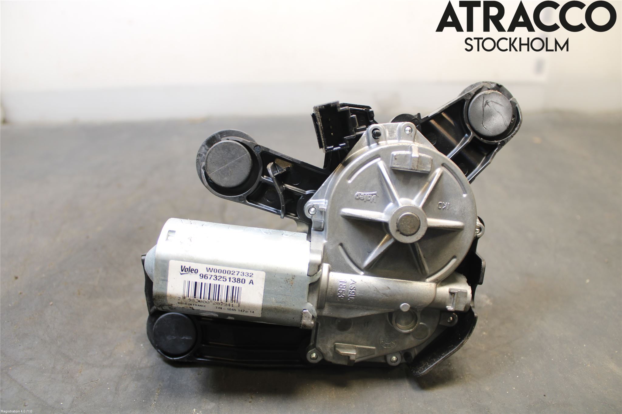 Peugeot 208 12-15 Torkarmotor Baklucka