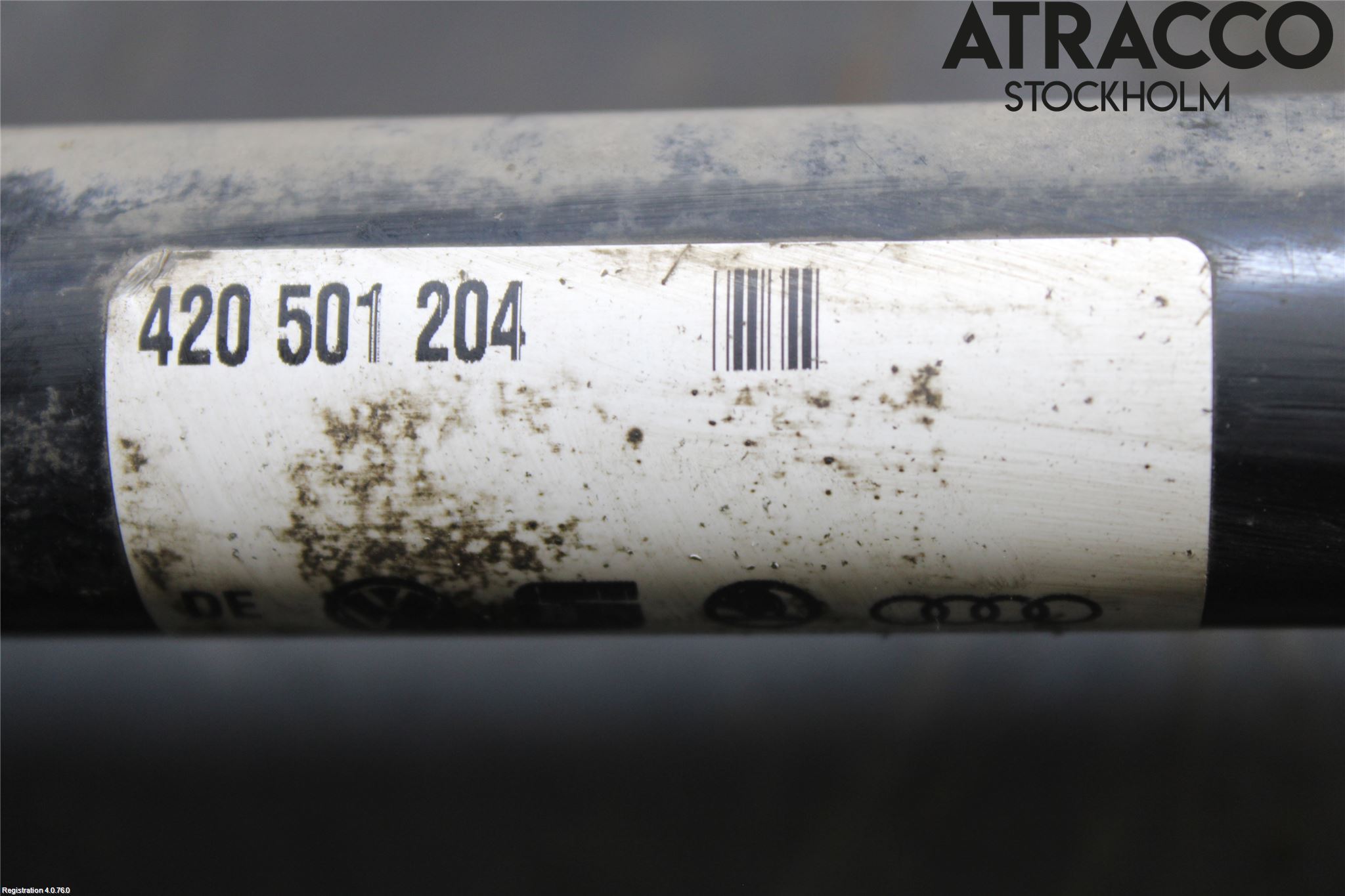 Audi R8 Drivaxel Bak Höger