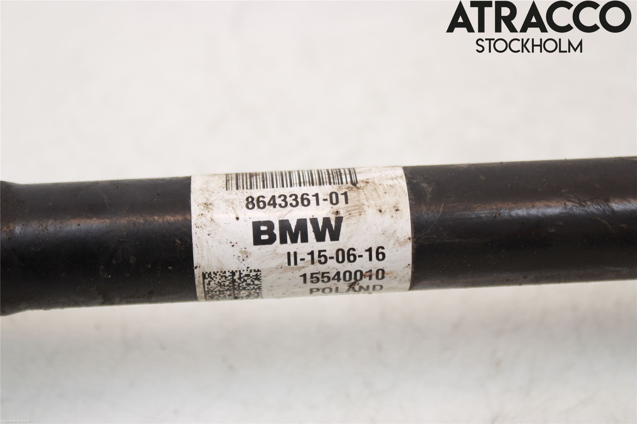 Mini ONE/COOPER 3DR F56 14-24 Drivaxel Fram Vänster