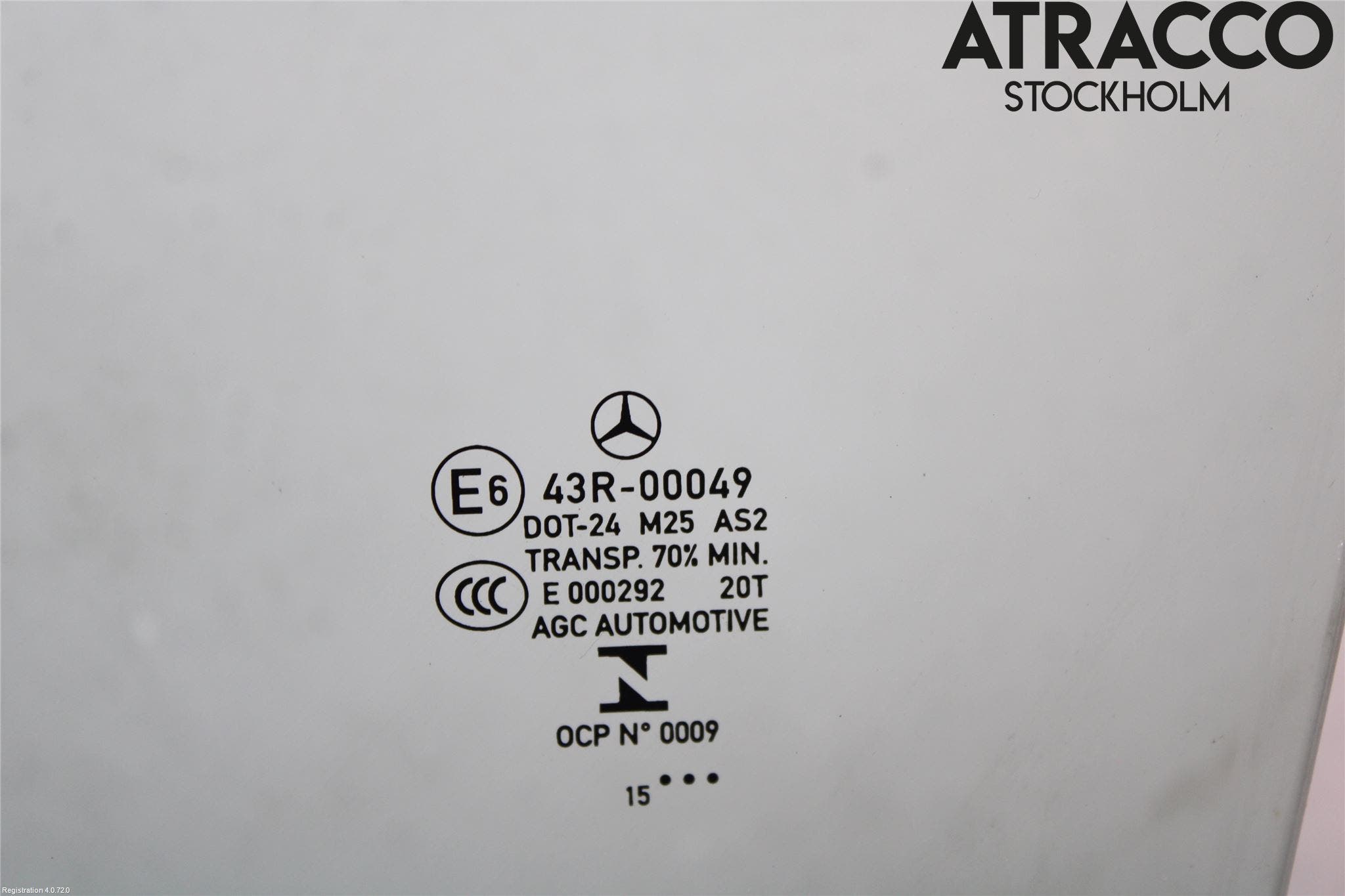 Mercedes-Benz MB B-KLASS (W246/W242) 12-19 Dörruta Fram Vänster